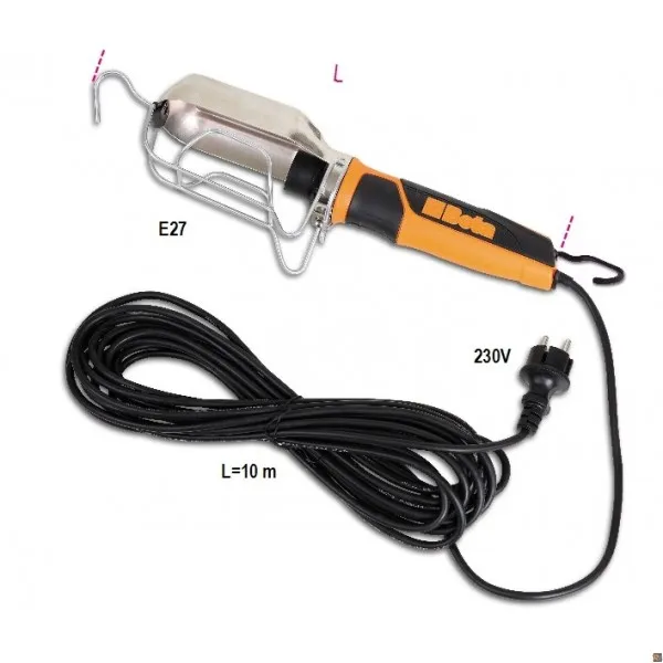 1840BM - PORTALAMPADA PORTATILE PER LAMPADA CON ATTACCO E27 BETA UTENSILI 018400101