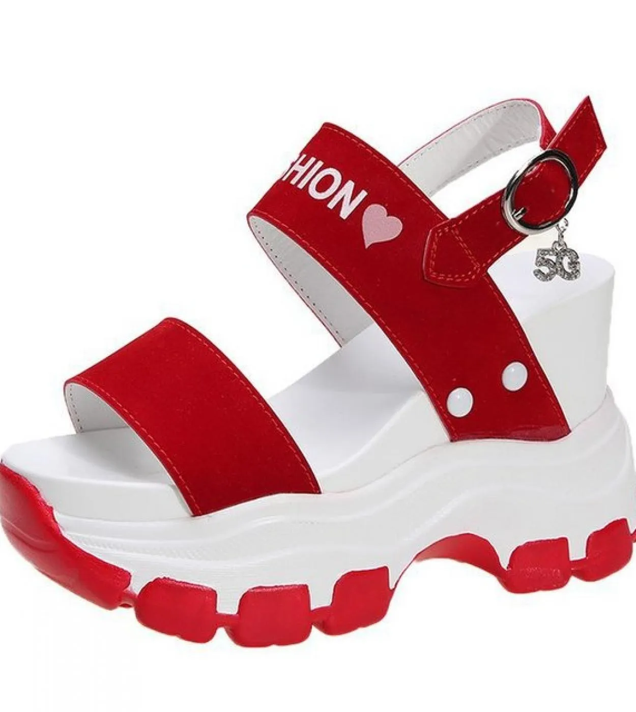 2022 nuovi sandali con plateau da donna estivi zeppe femminili scarpe comode per donna punta di pesce sandali con aumento di alt