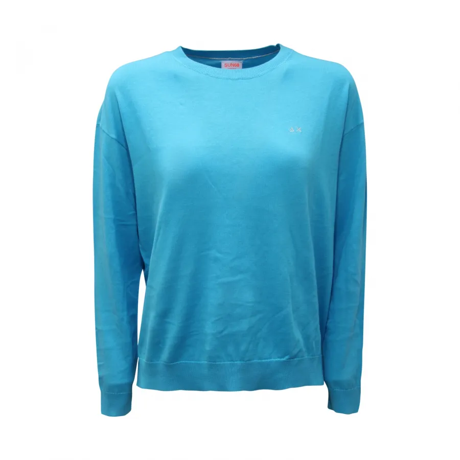 3536AT maglione donna SUN 68 woman cotton sweater