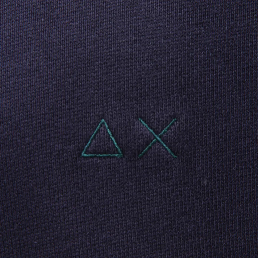 4450AS felpa uomo SUN 68 man full-zip sweatshirt blue