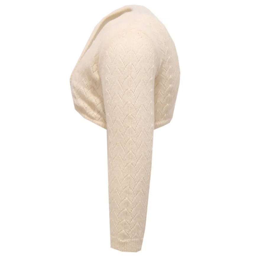 4969W cardigan bimba FENDI girl maglione wool sweater