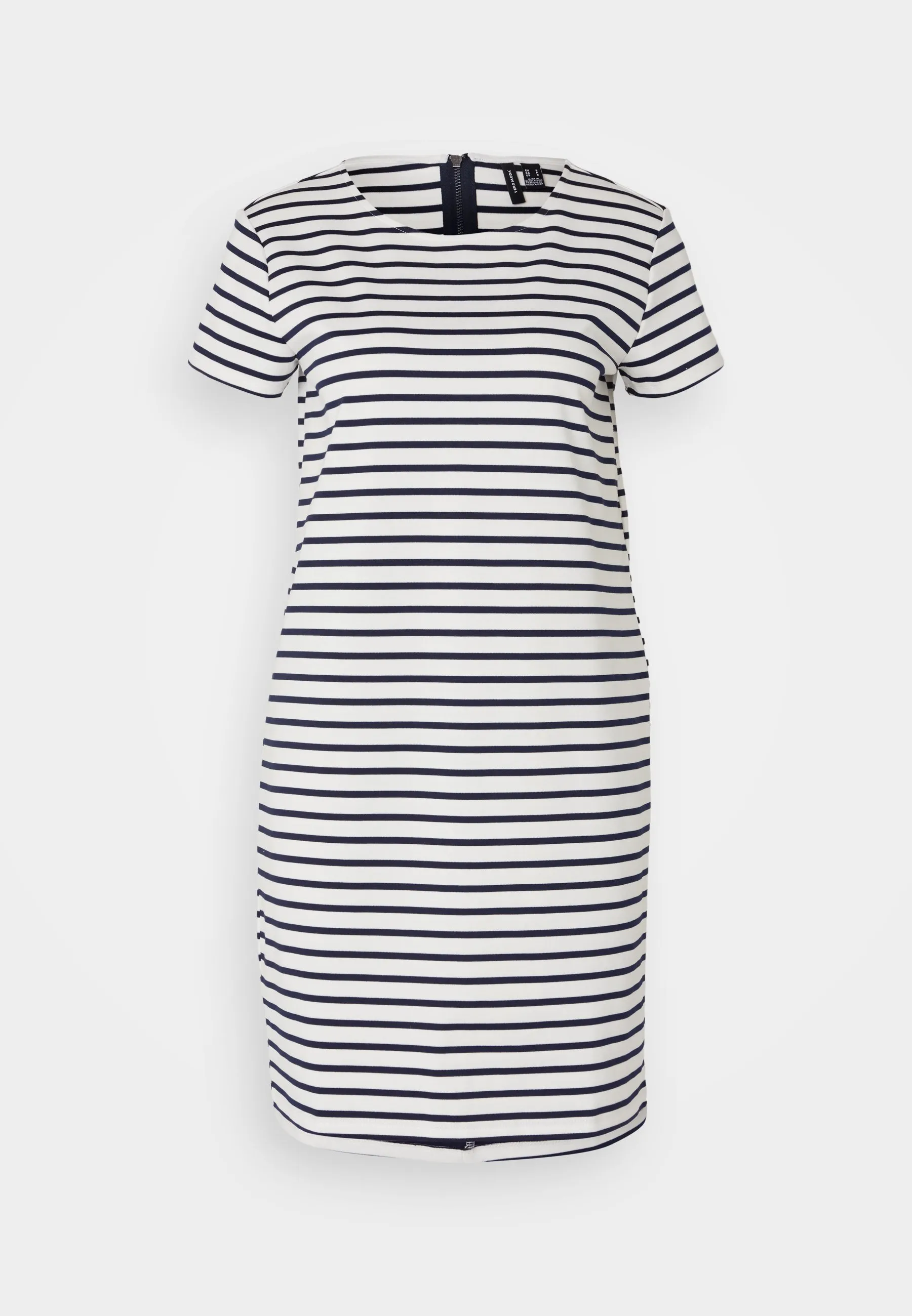 ABBY SHORT ZIP  - Vestito di maglina