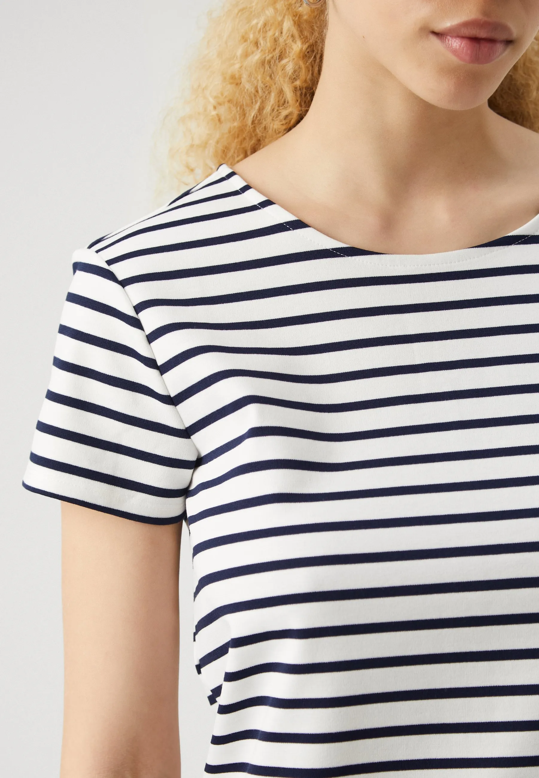 ABBY SHORT ZIP  - Vestito di maglina
