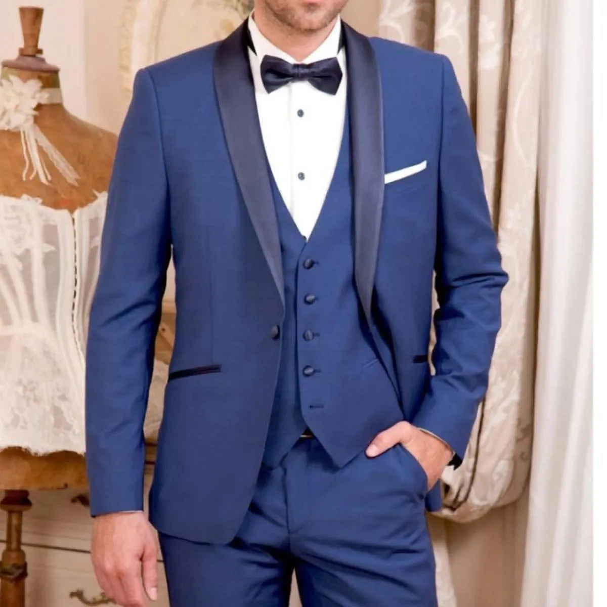 Abiti da sposa per uomo 2022 Conjuntos De Chaqueta Slim Fit Blazer Set 3 pezzi (giacca + gilet + pantaloni)