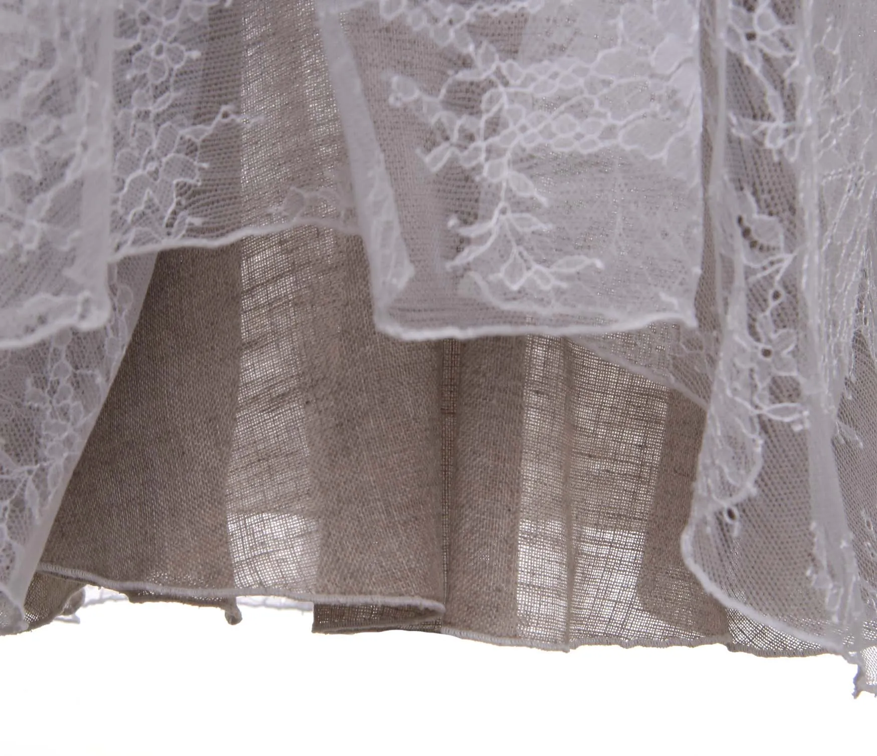 Abito Bimba Pizzo Chantilly Francese
