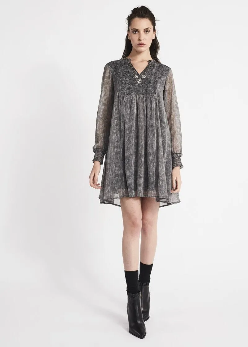 Abito stile impero in chiffon