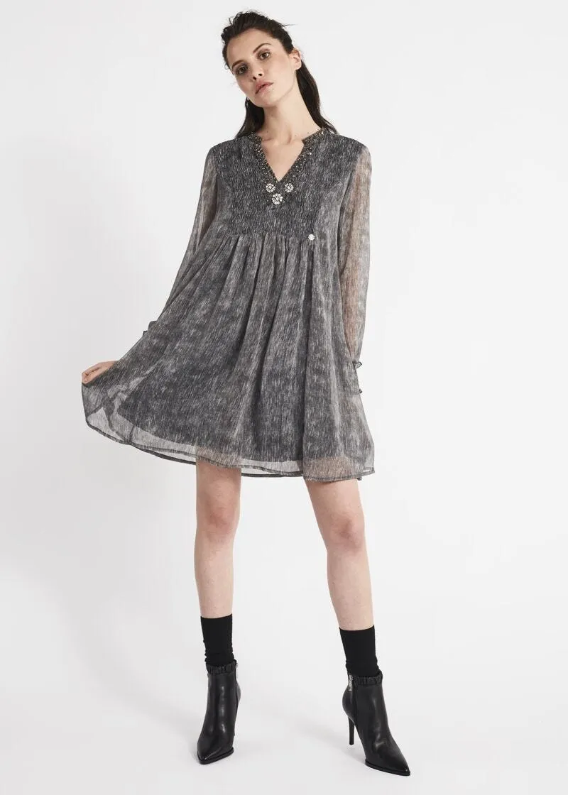 Abito stile impero in chiffon