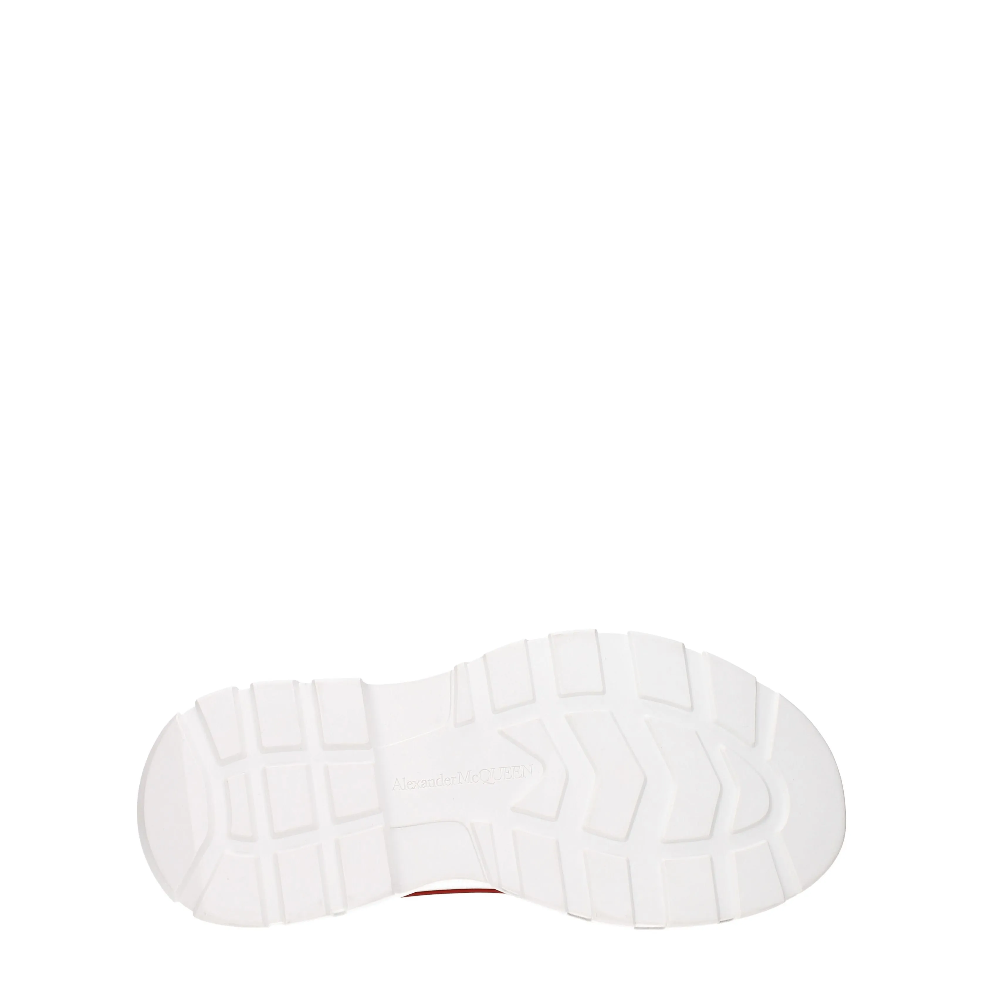 Alexander McQueen Stivaletti Uomo Tessuto Beige/Latte