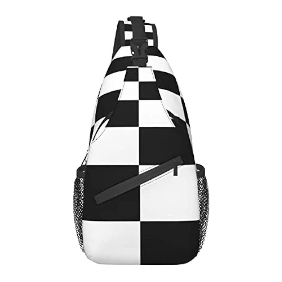 AOOEDM Zaino a Tracolla, per Motivo Scozzese Scozzese Scozzese Viola, Borsa a Tracolla Multiuso Borsa a Tracolla da Viaggio Escu