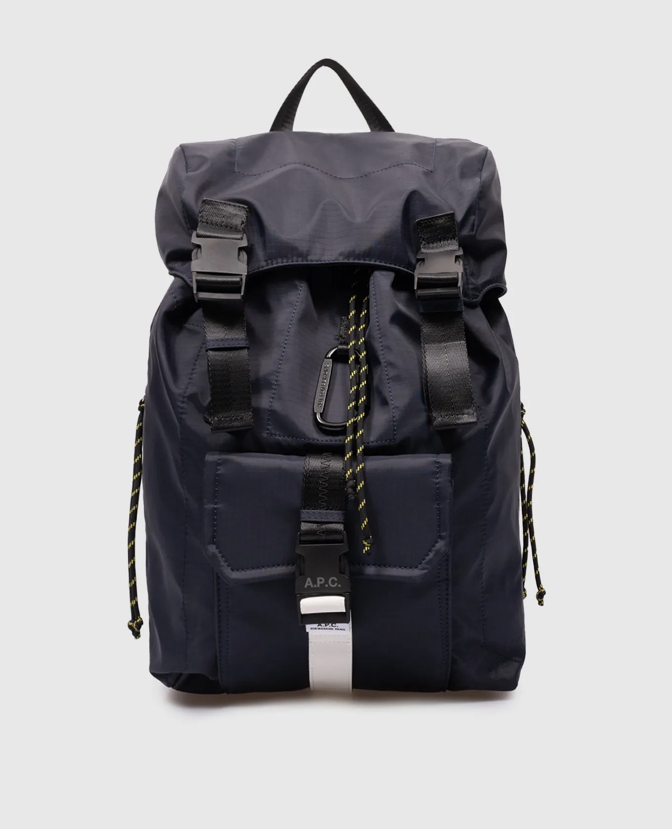 A.P.C Zaino TREK blu con logo PAAFHH62220