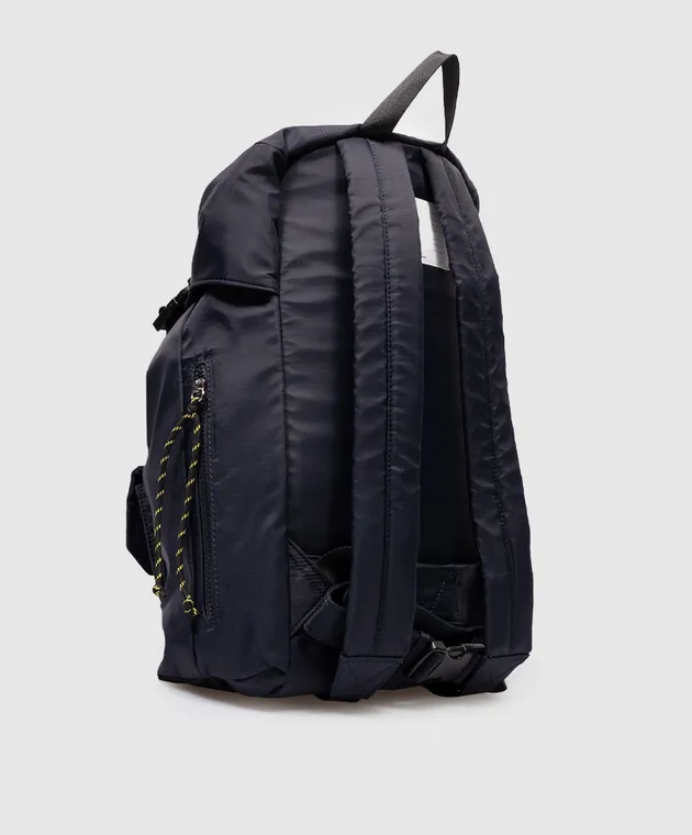 A.P.C Zaino TREK blu con logo PAAFHH62220