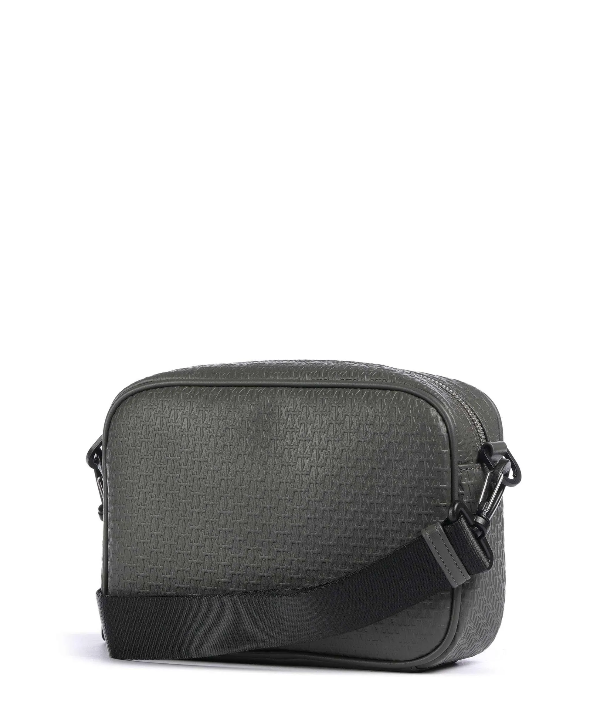  Armani Exchange Borsa a tracolla pelle sintetica grigio scuro  