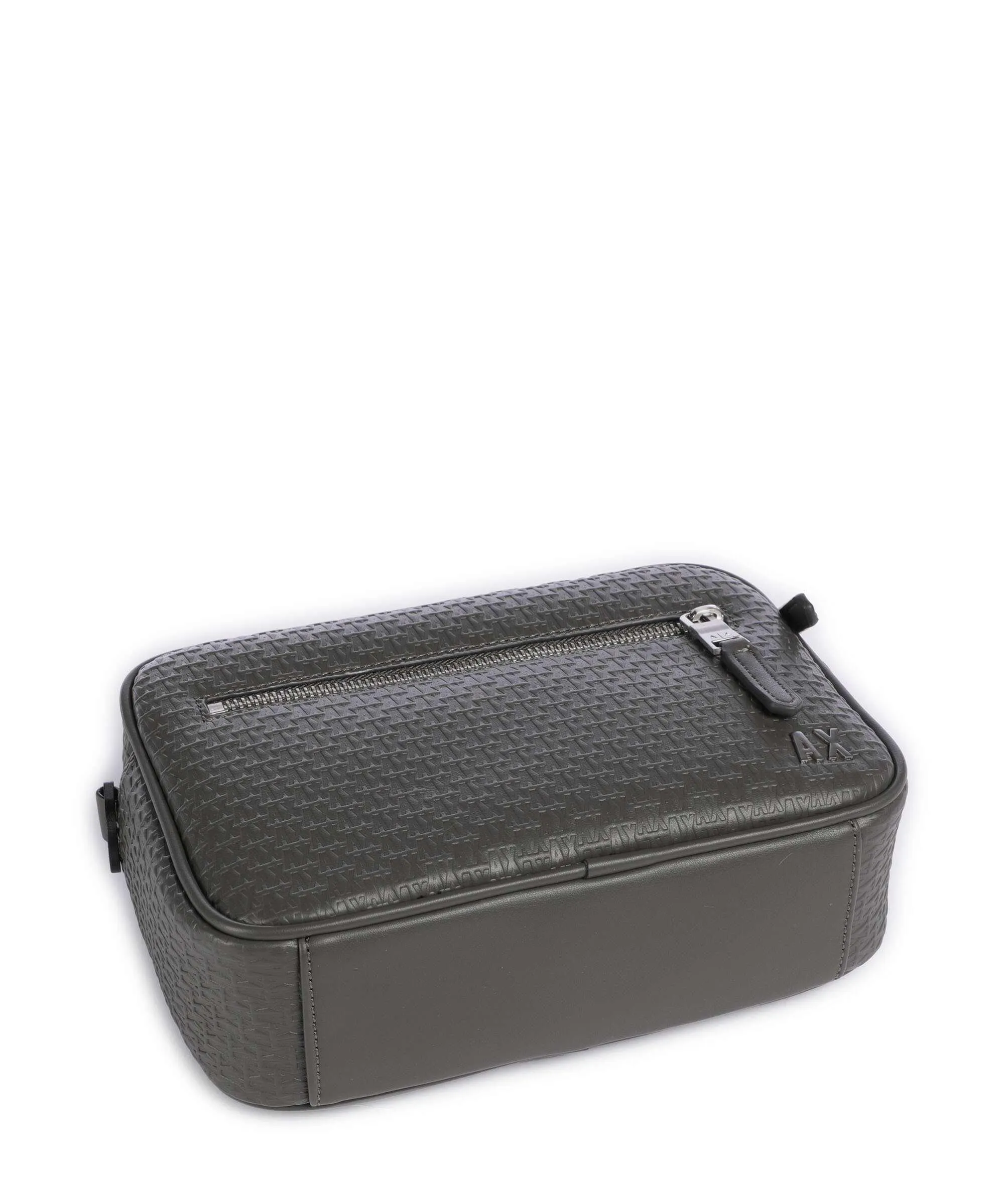  Armani Exchange Borsa a tracolla pelle sintetica grigio scuro  
