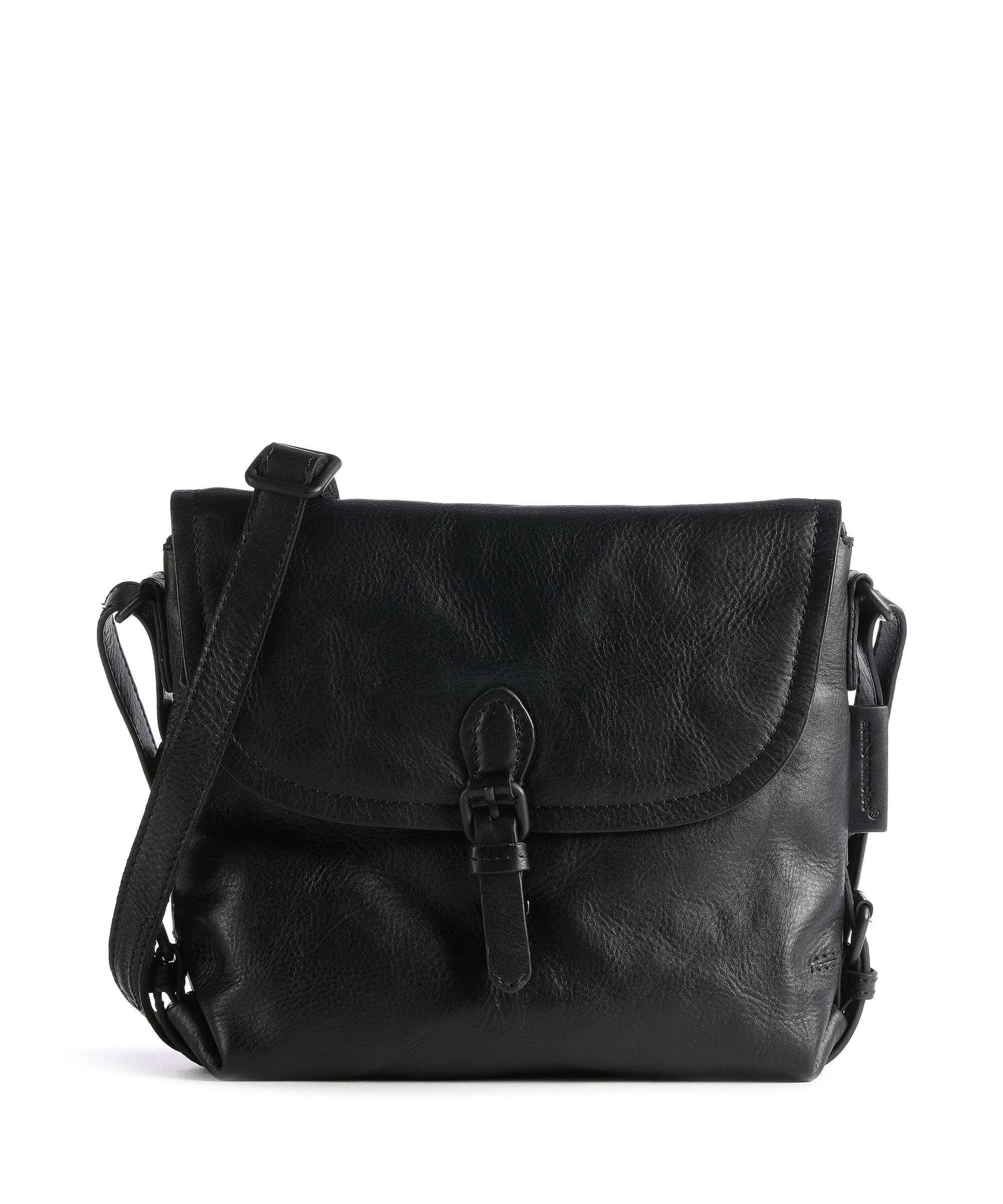  Aunts & Uncles Grandma's Luxury Club Mrs. Puff Pie Borsa a tracolla pelle di vacchetta finemente grana nero  