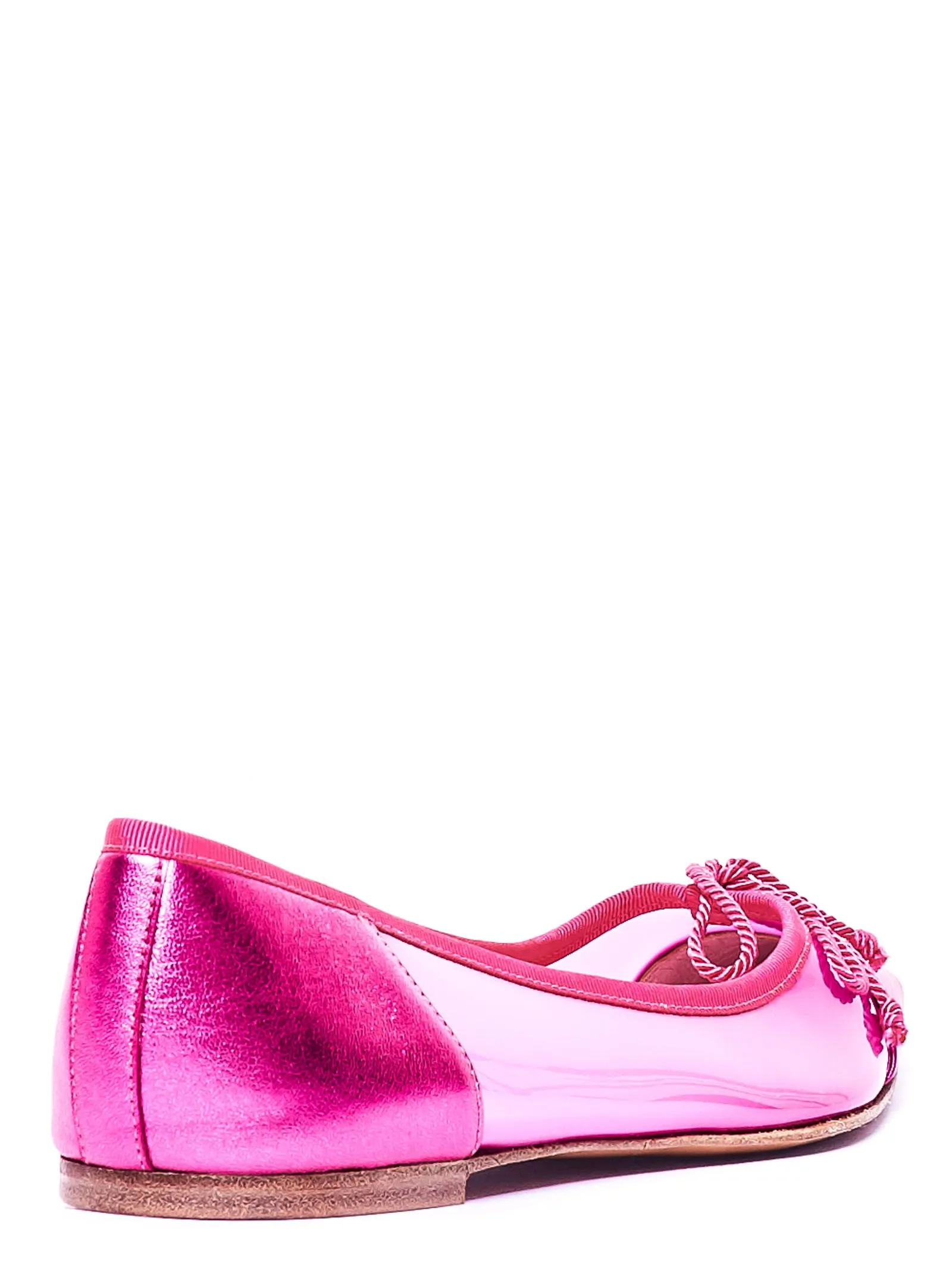 BALLERINA ROSA CON DETTAGLIO TRASPARENTE