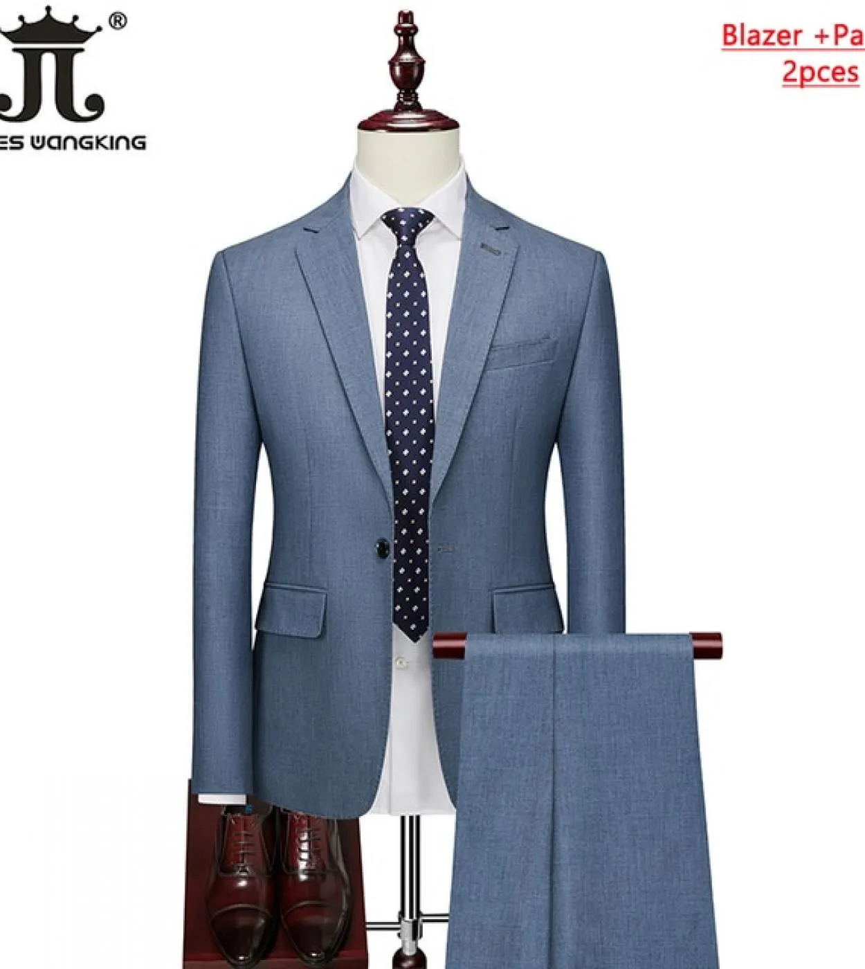 Blazer e gilet e pantaloni di fascia alta marca formale business tinta unita abito da uomo slim tre pezzi abito da sposa sposo p