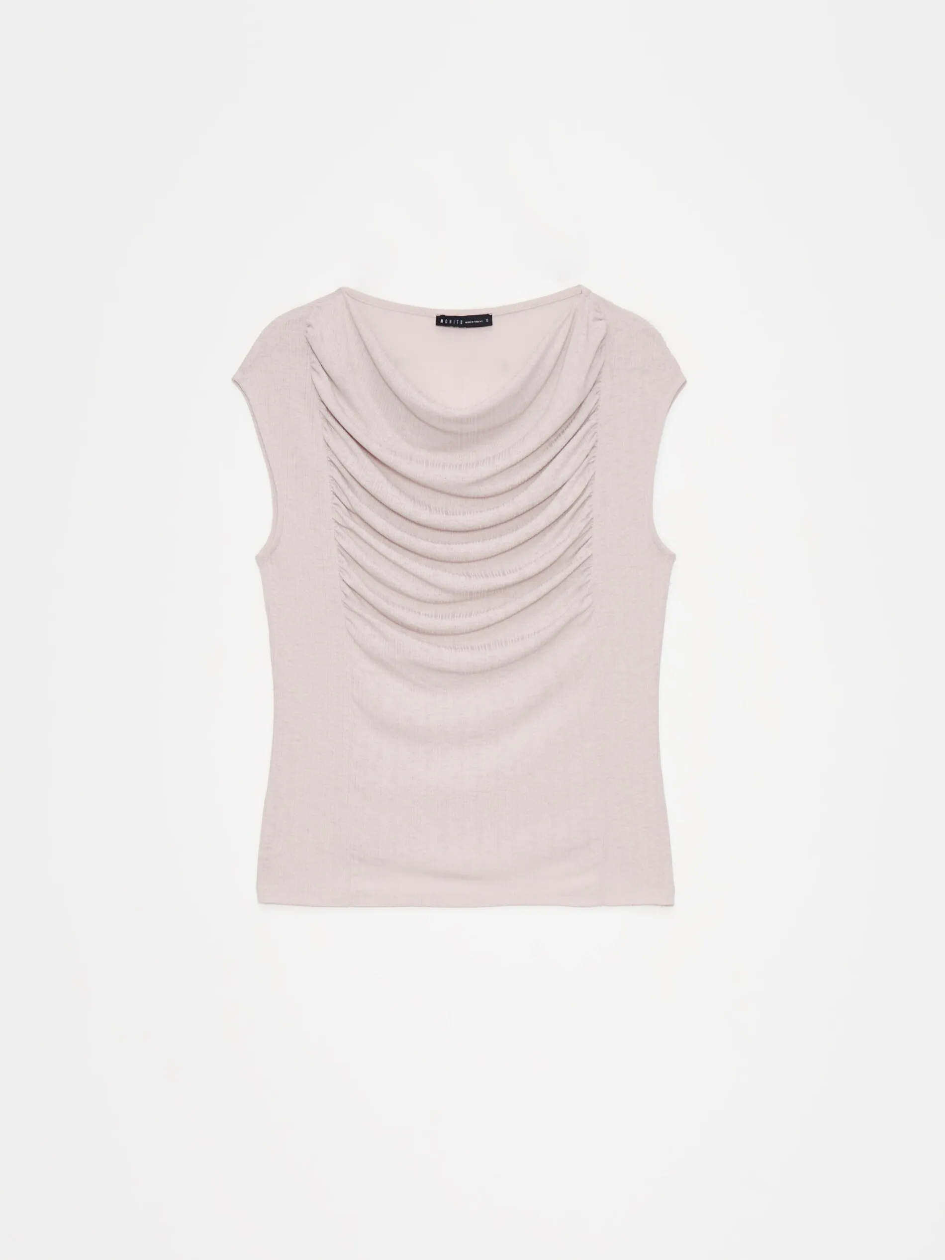 Blusa con arricciatura