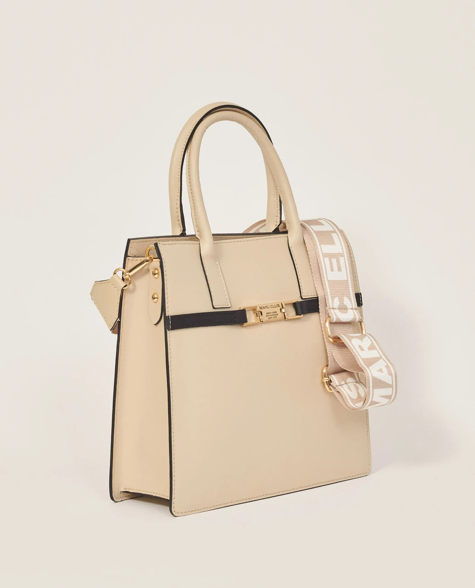 Borsa a mano Kourtney Tote di Marc Ellis in pelle