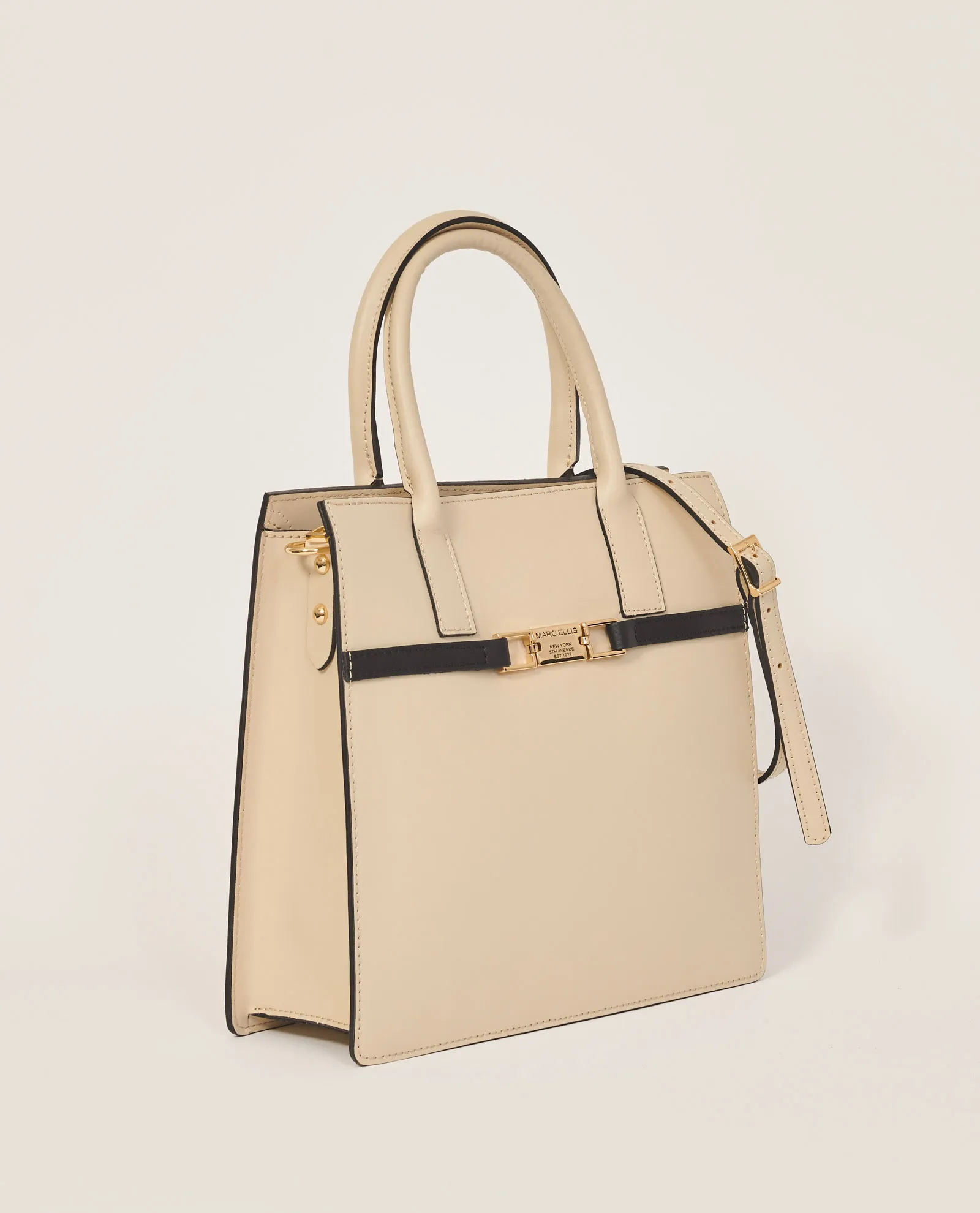Borsa a mano Kourtney Tote di Marc Ellis in pelle