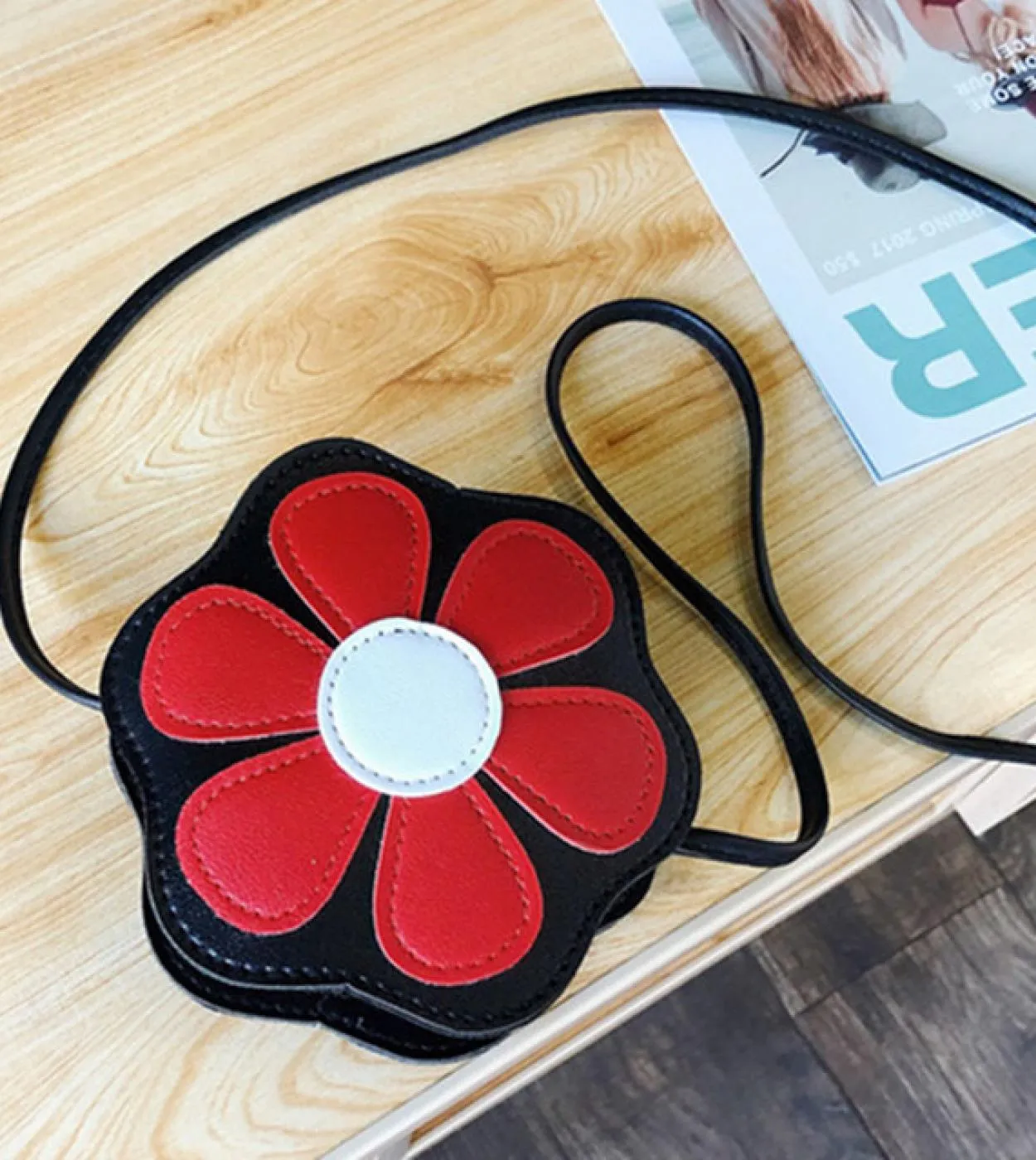 Borsa a tracolla principessa con paillettes lucide per ragazza Borsa a tracolla con fiocco di caramelle per ragazza carina Borsa