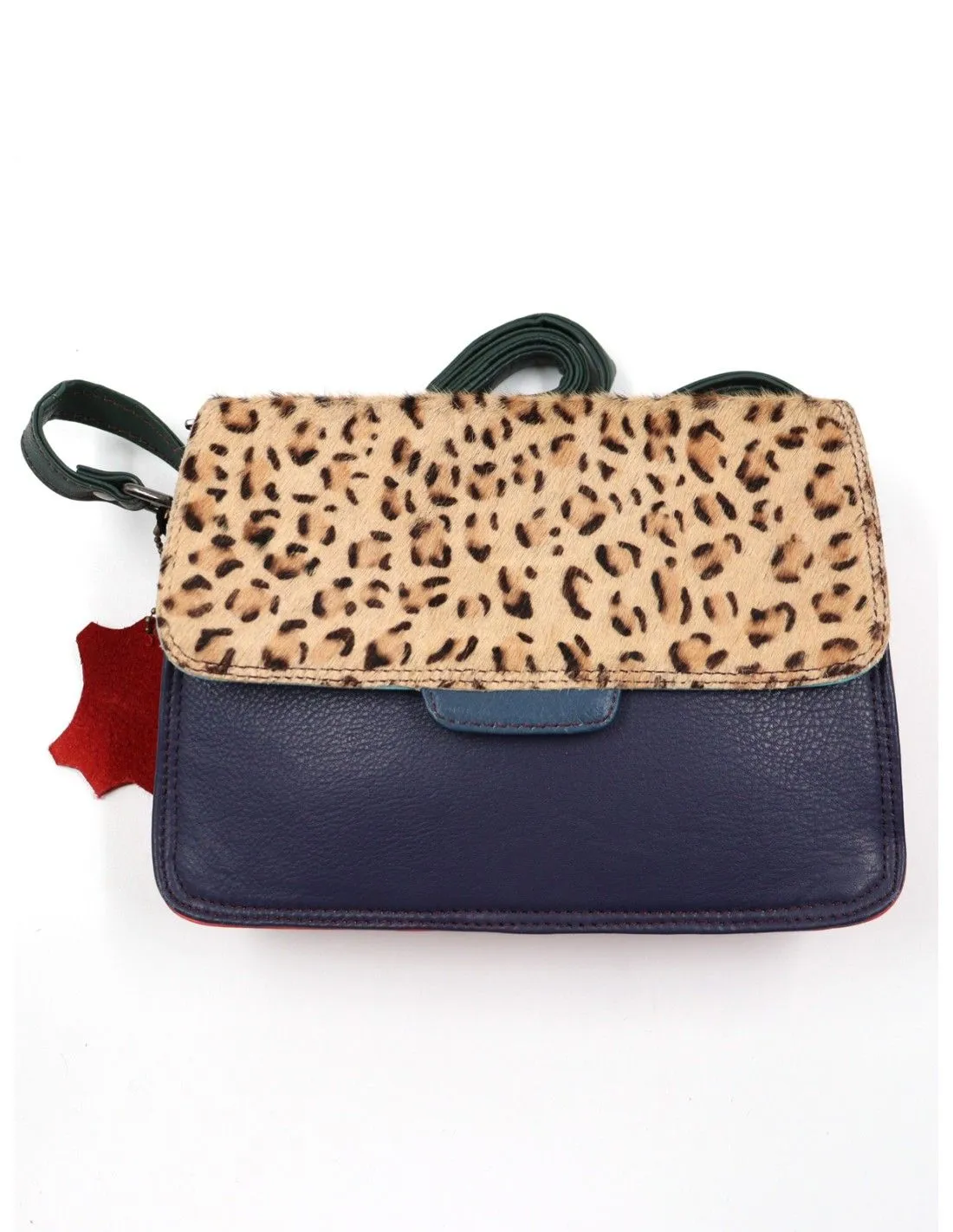 BORSETTA IN PELLE RICICLATA REVERSIBILE "LAIA"