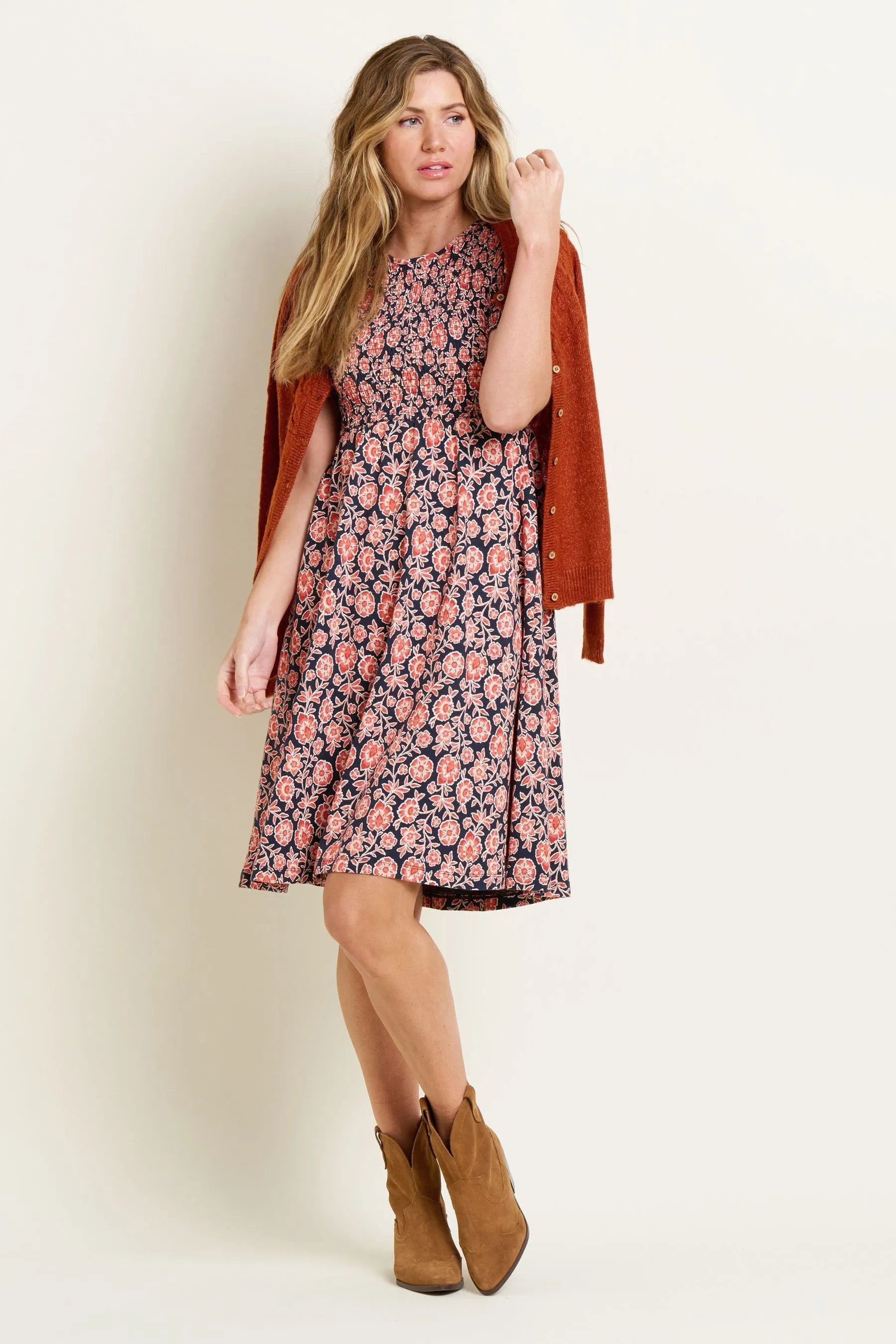 Brakeburn - Abito con Floreale a fiori