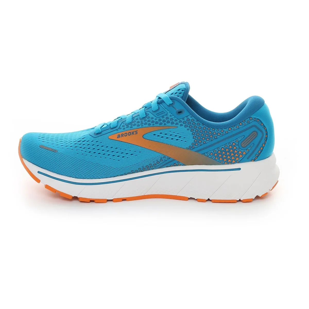 Brooks Ghost 14 Uomo Blu Arancione