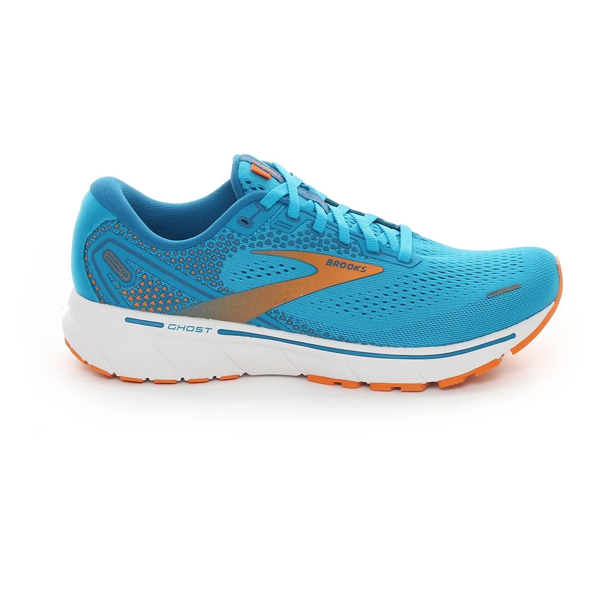 Brooks Ghost 14 Uomo Blu Arancione