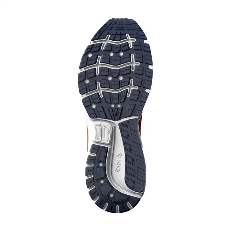 Brooks Trace 2 Rosso Arancio Nero - Scarpe Running Uomo
