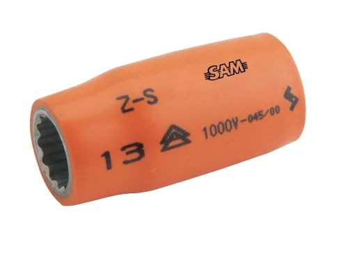Bussola Bussola standard isolata SAM ZS-16, 16mm, attacco Quadrato 1/2 poll., lunghezza 52 mm