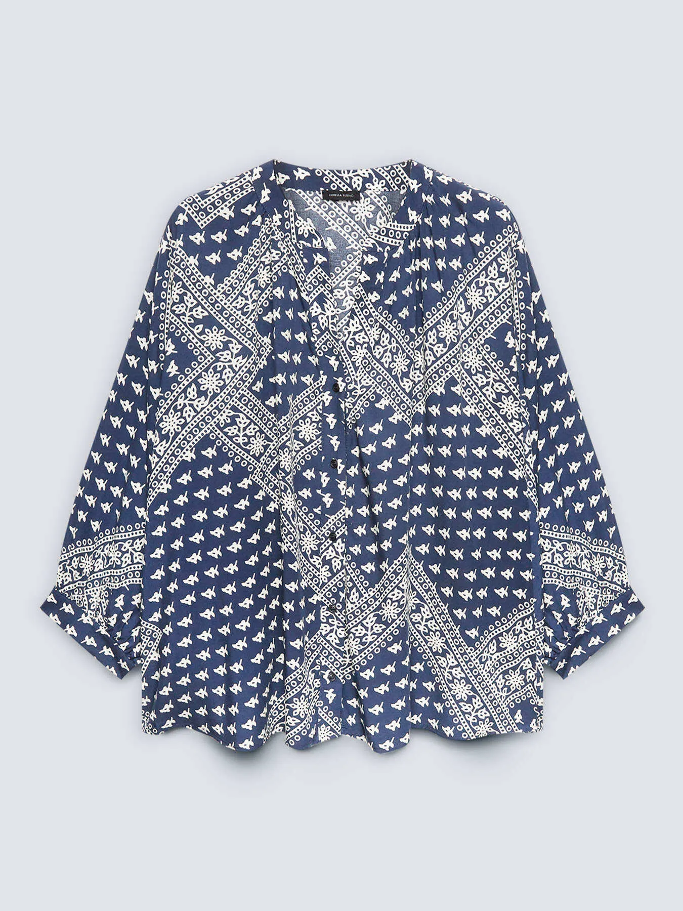Camicia ampia dalla stampa bandana
