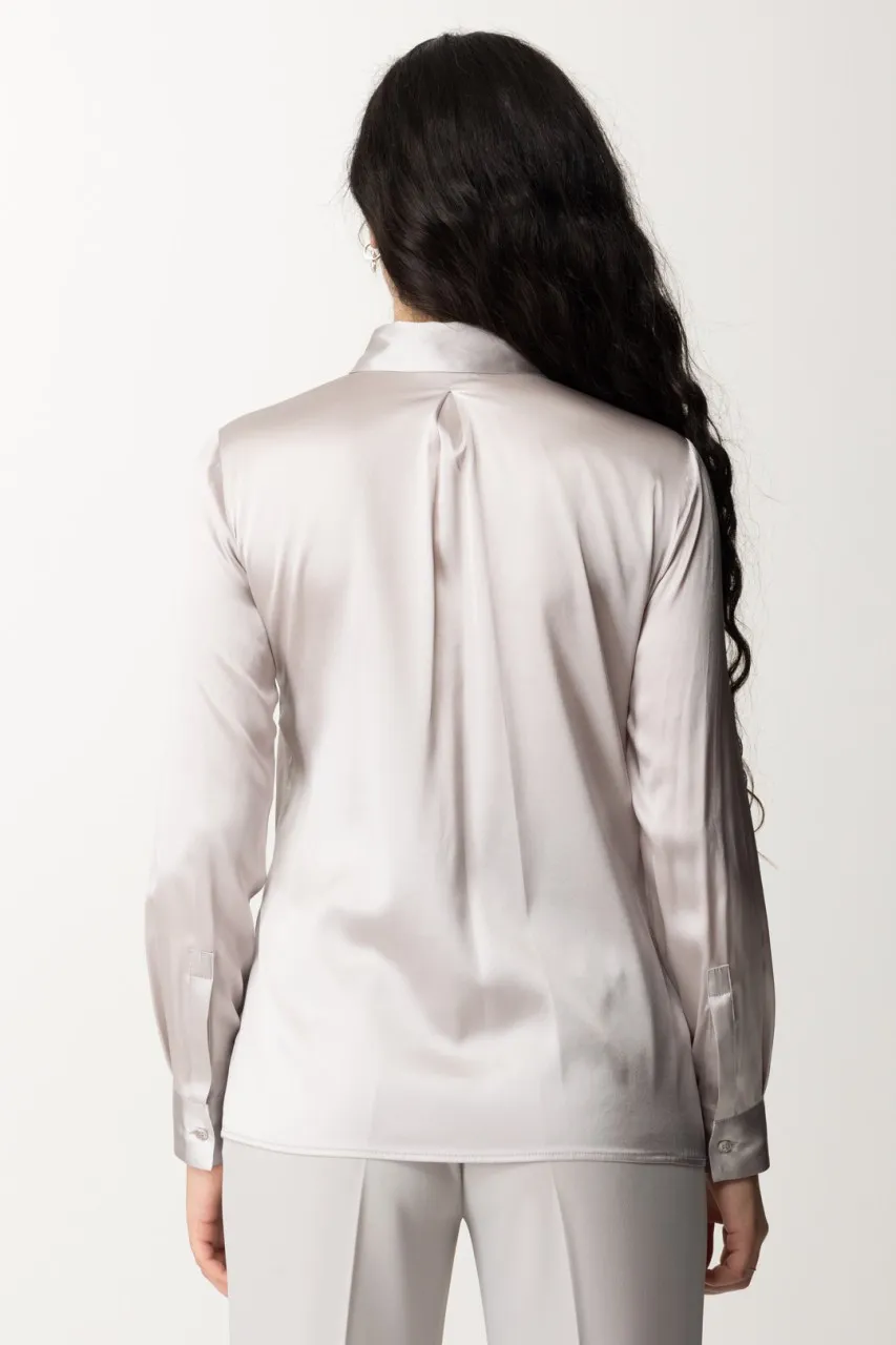 Camicia in raso Perla