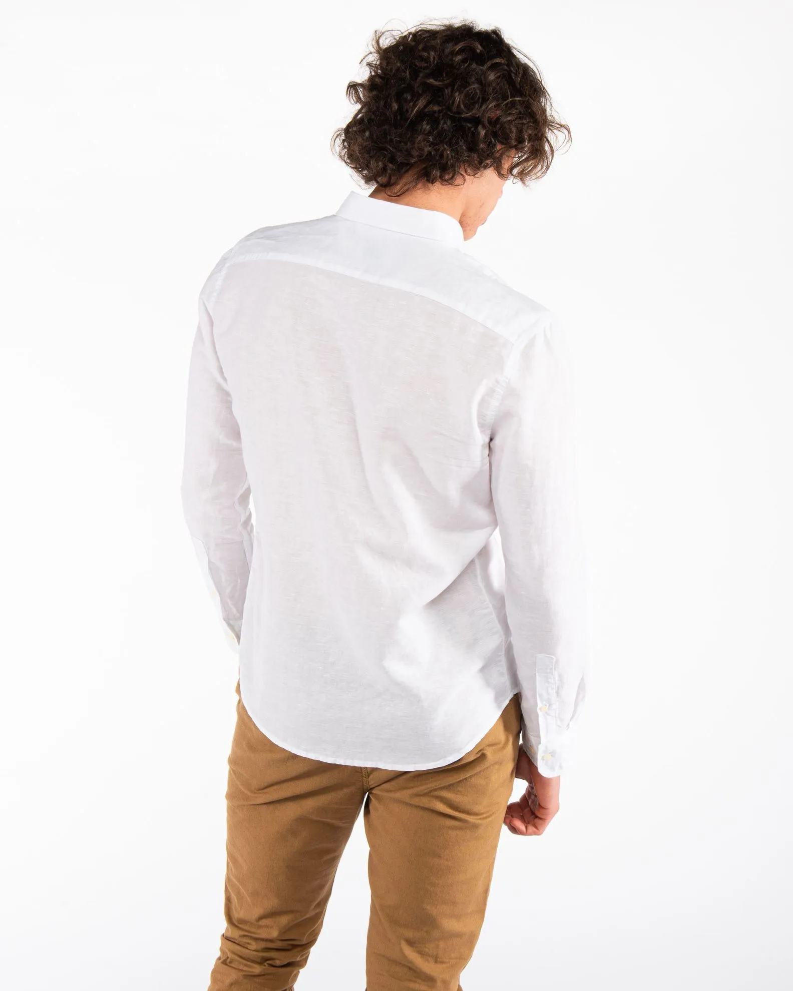 CAMICIA MANICA LUNGA BOTTON DOWN LINO                                            Previous productCAMICIA MANICA LUNGA BOTTON... 