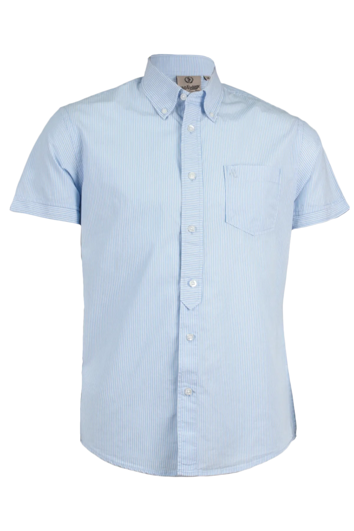 Camicia mezza manica a righe Herod Collection
