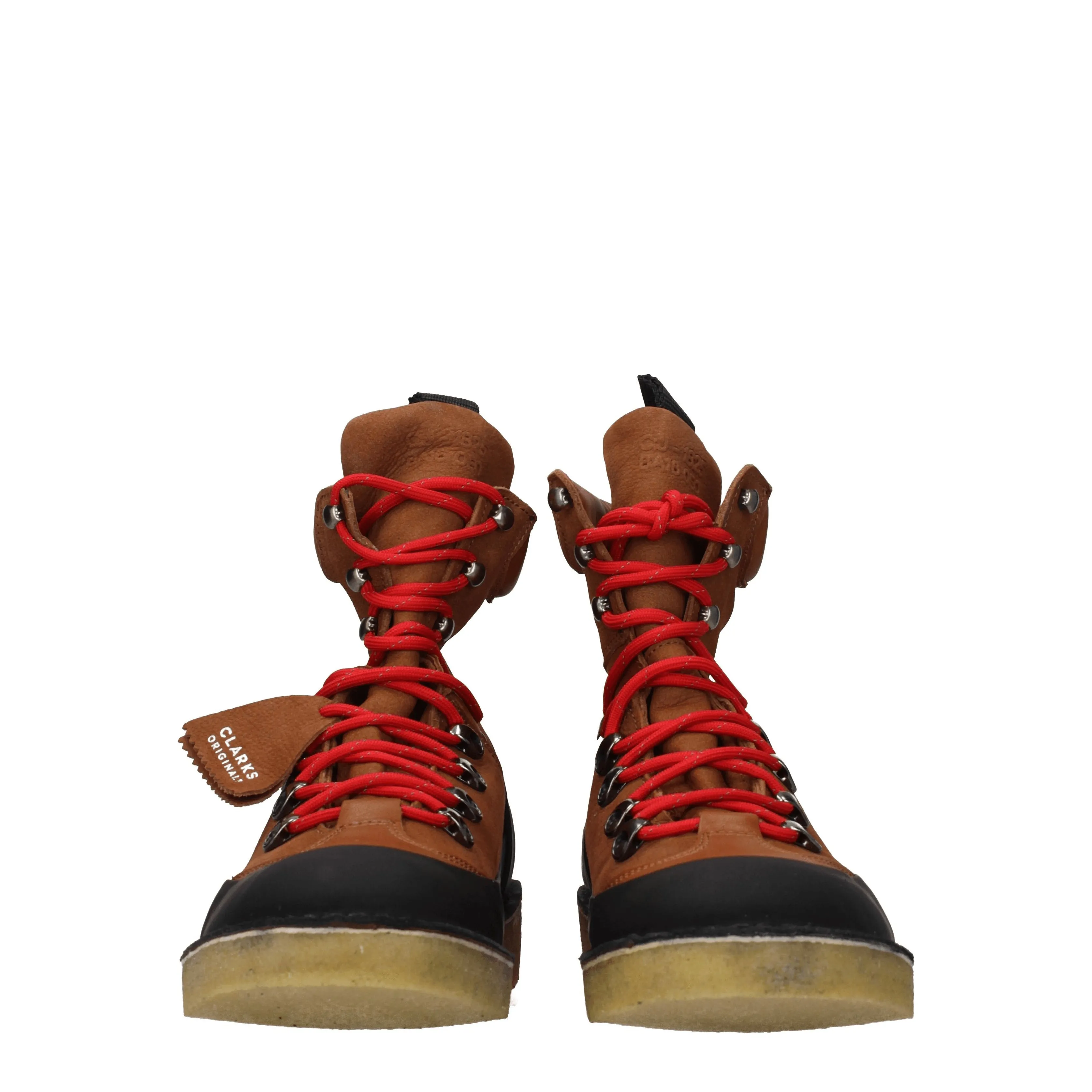 Clarks Stivaletti Uomo Pelle Marrone/Testa di Moro