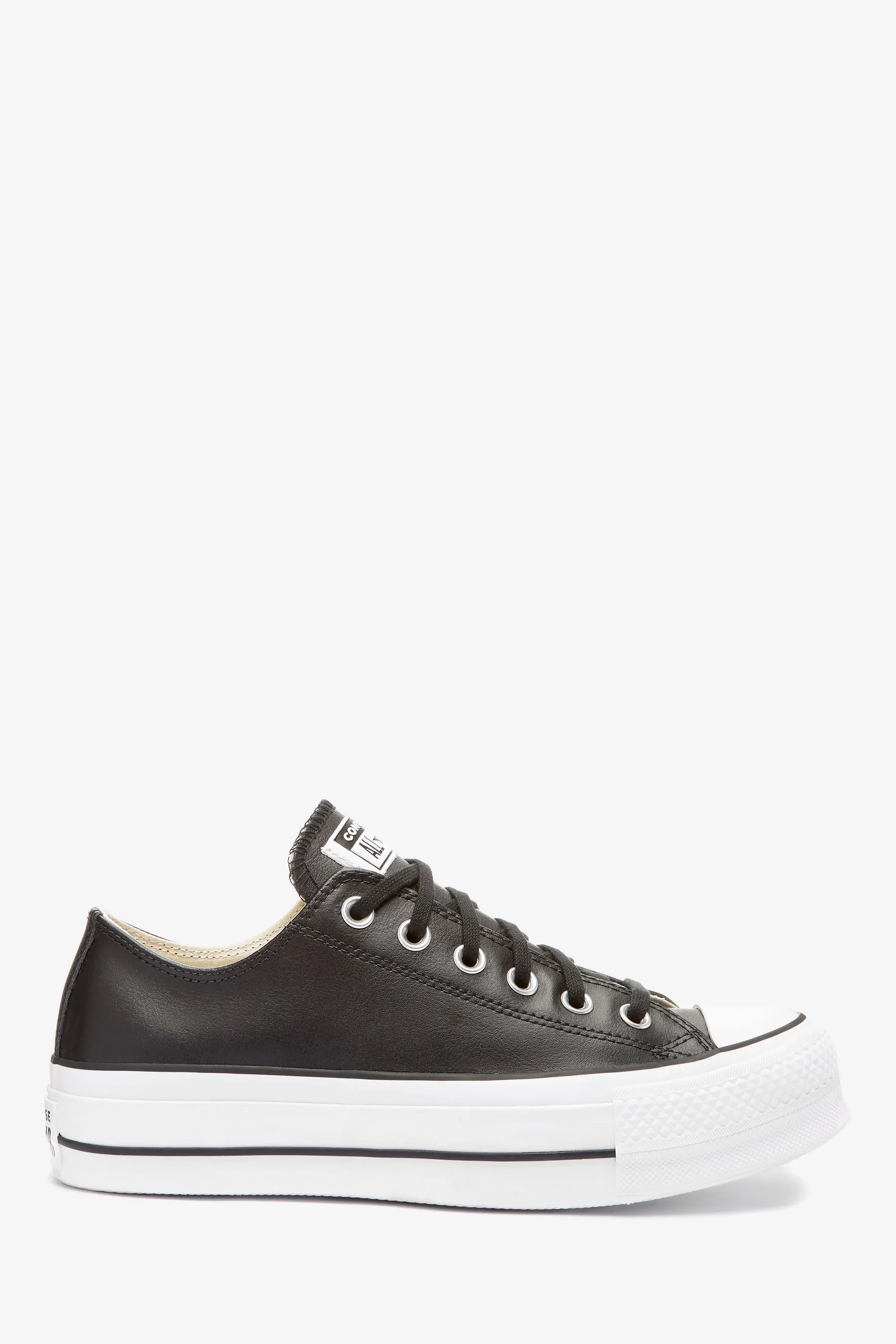 Converse - Chuck Taylor All Star - Scarpe da ginnastica in pelle con plateau rialzato