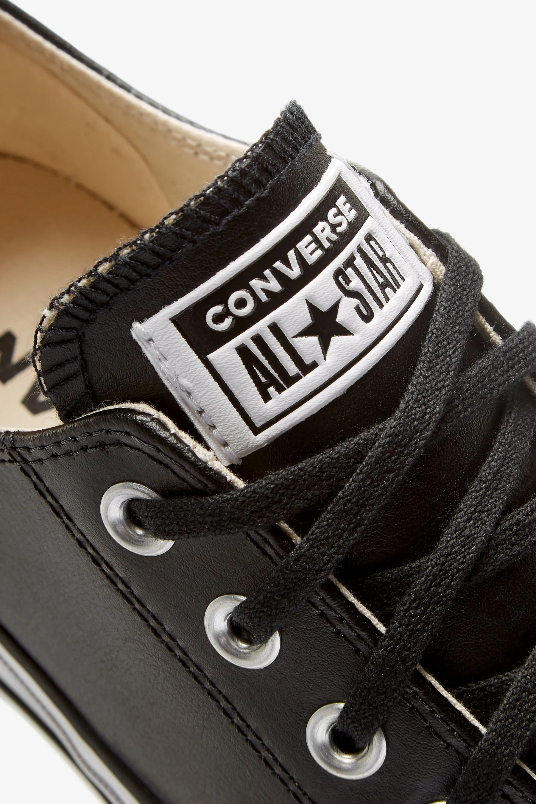 Converse - Chuck Taylor All Star - Scarpe da ginnastica in pelle con plateau rialzato
