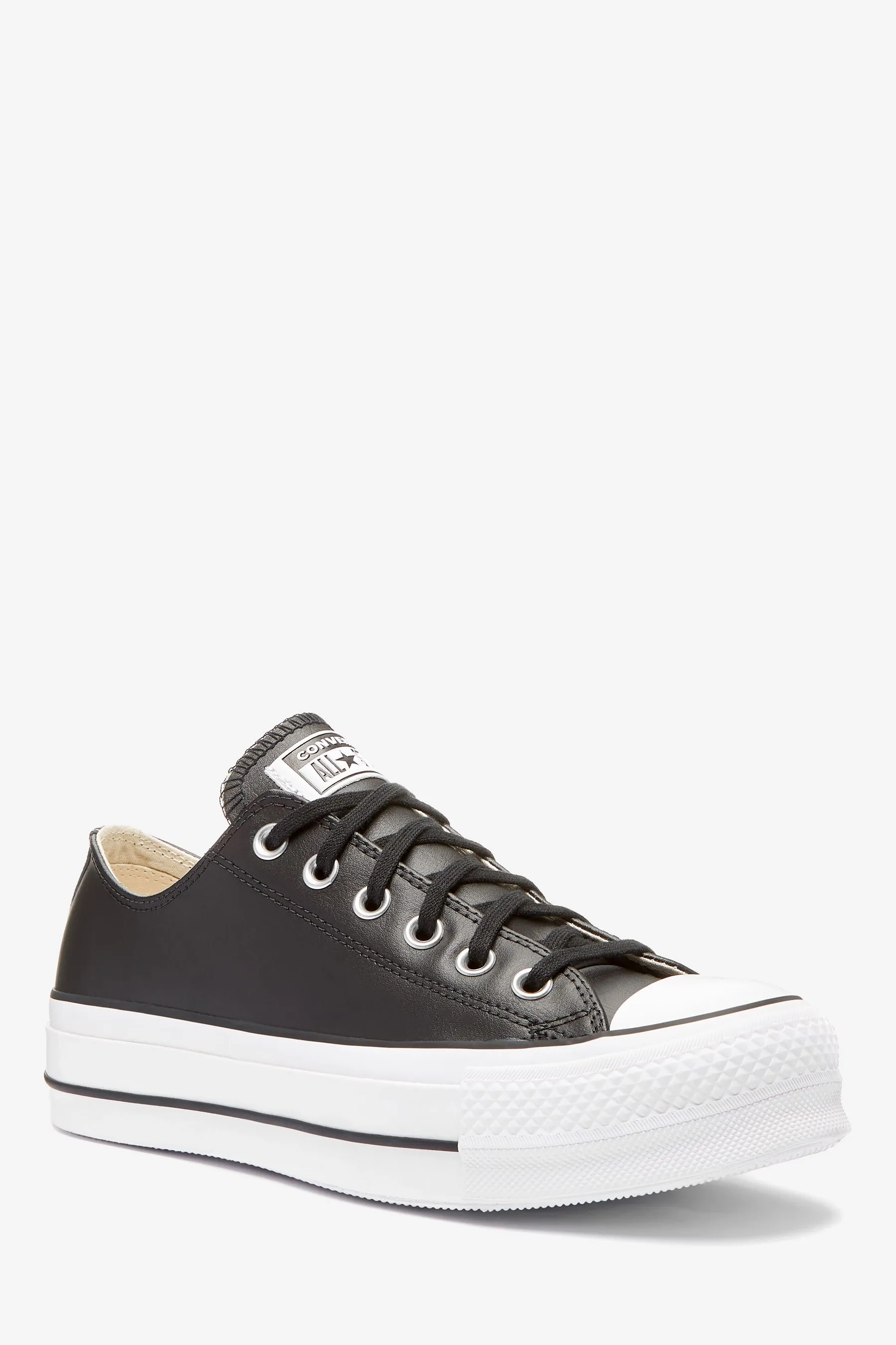 Converse - Chuck Taylor All Star - Scarpe da ginnastica in pelle con plateau rialzato