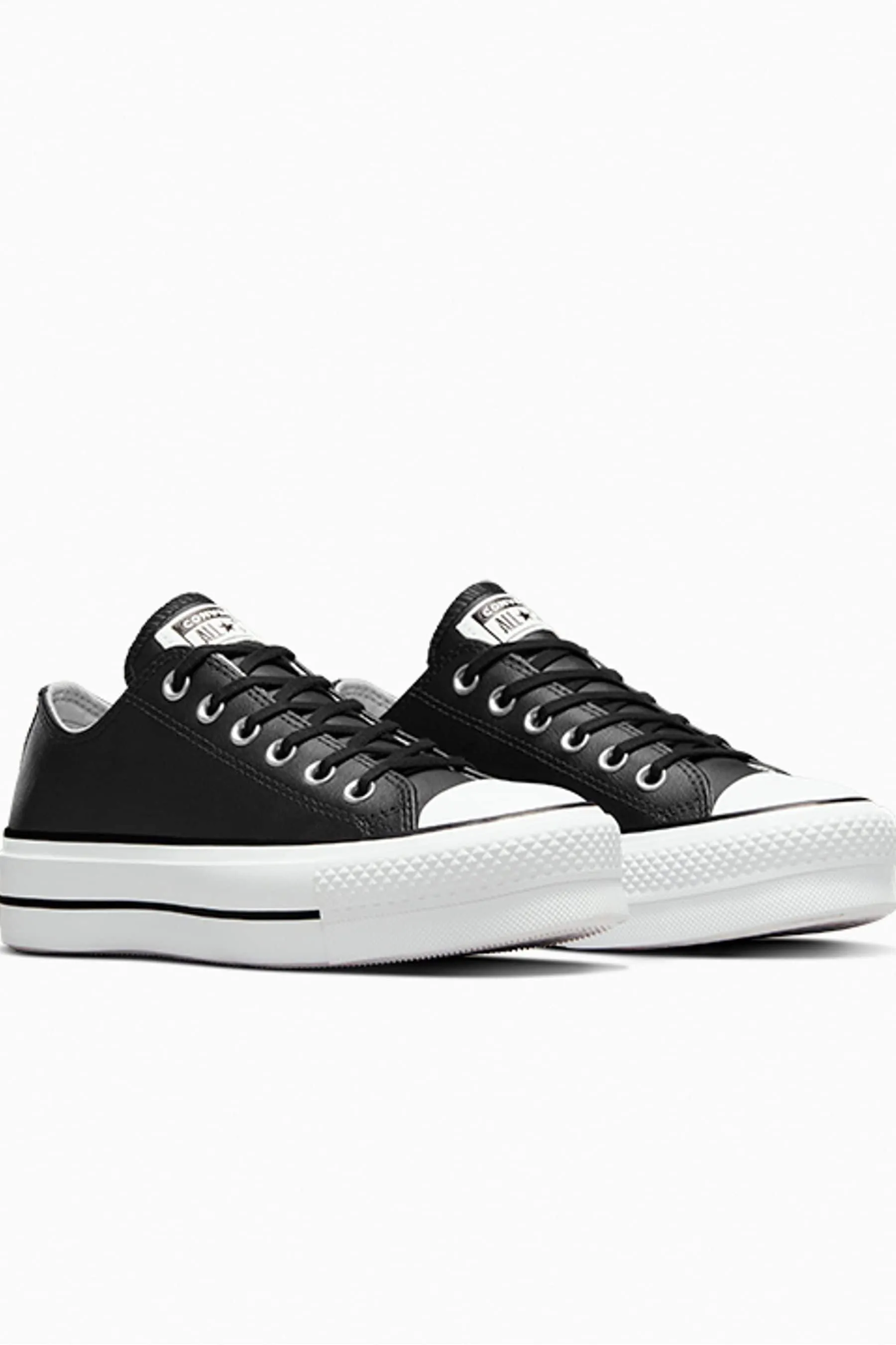 Converse - Chuck Taylor All Star - Scarpe da ginnastica in pelle con plateau rialzato