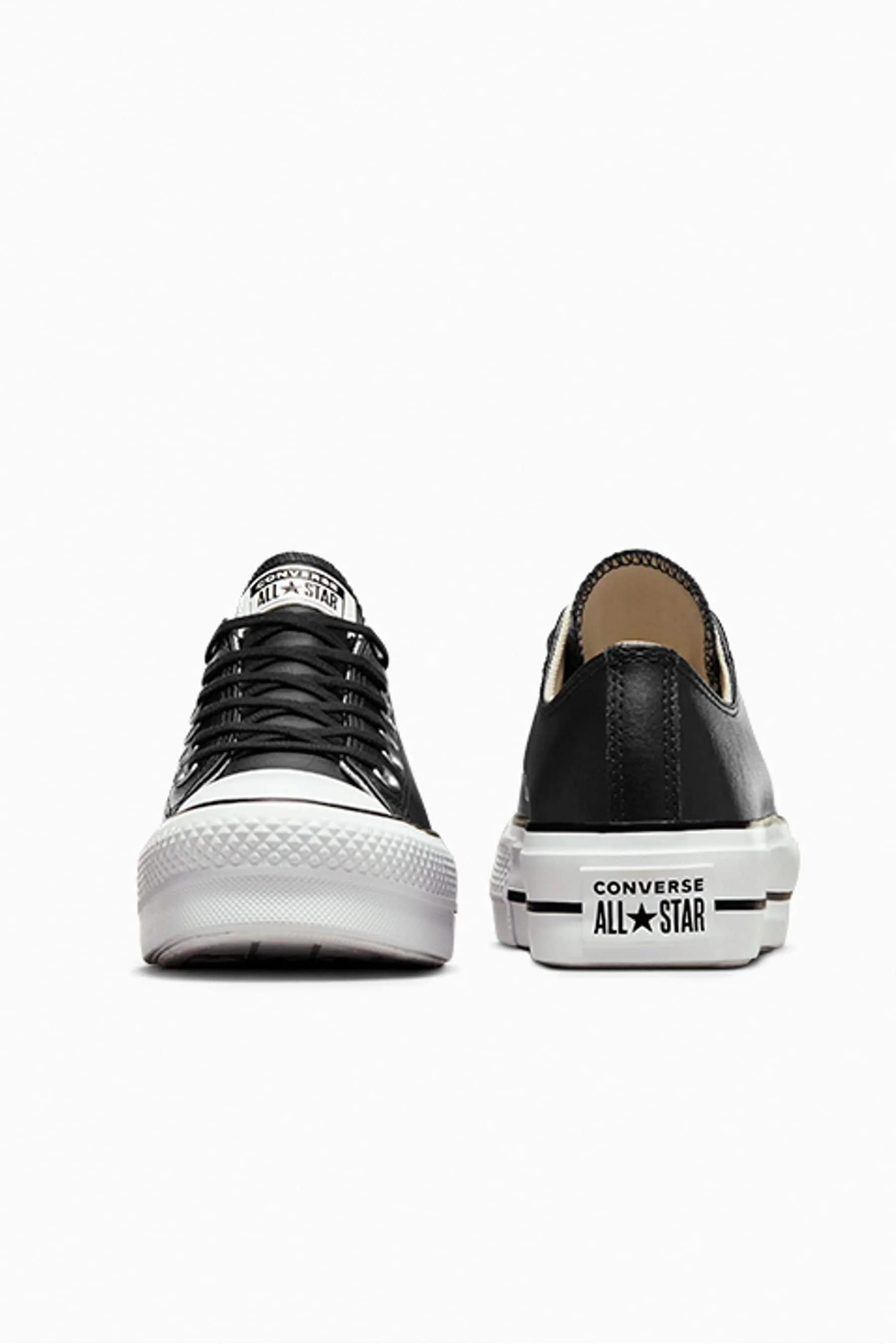 Converse - Chuck Taylor All Star - Scarpe da ginnastica in pelle con plateau rialzato