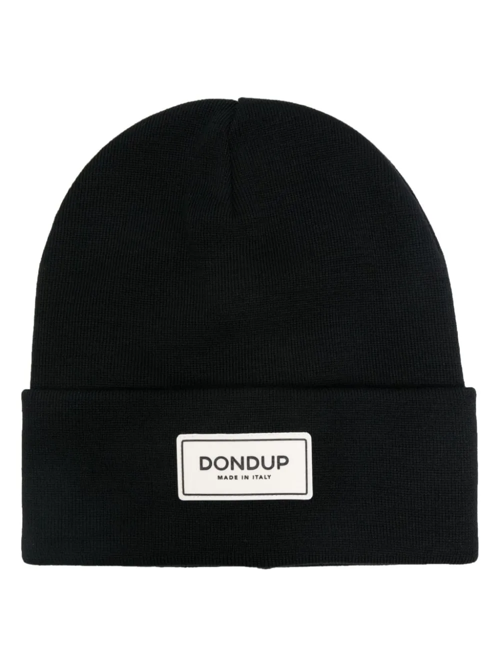 Dondup Cappello Nero Donna Patch Logo