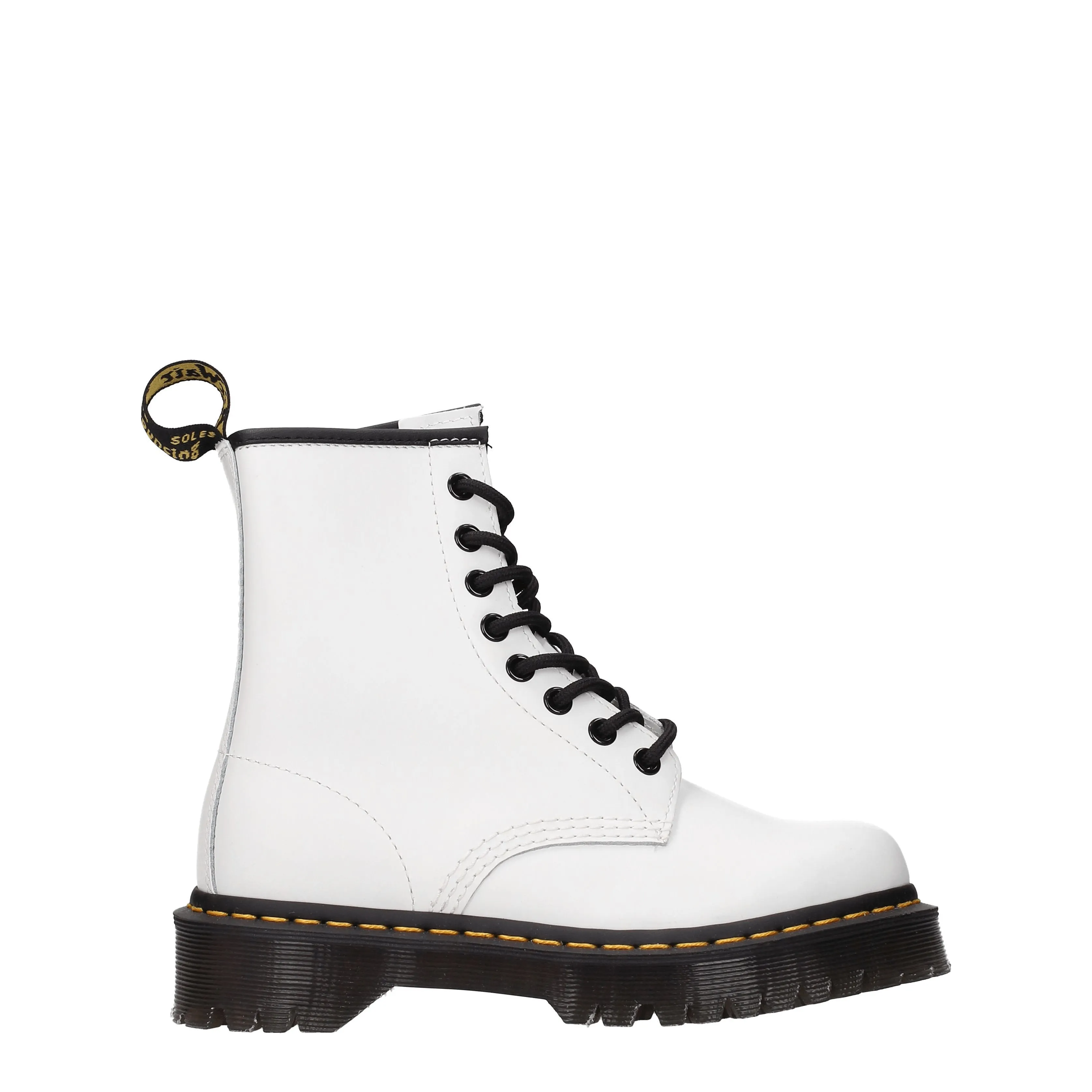 Dr. Martens Stivaletti Donna Pelle Bianco