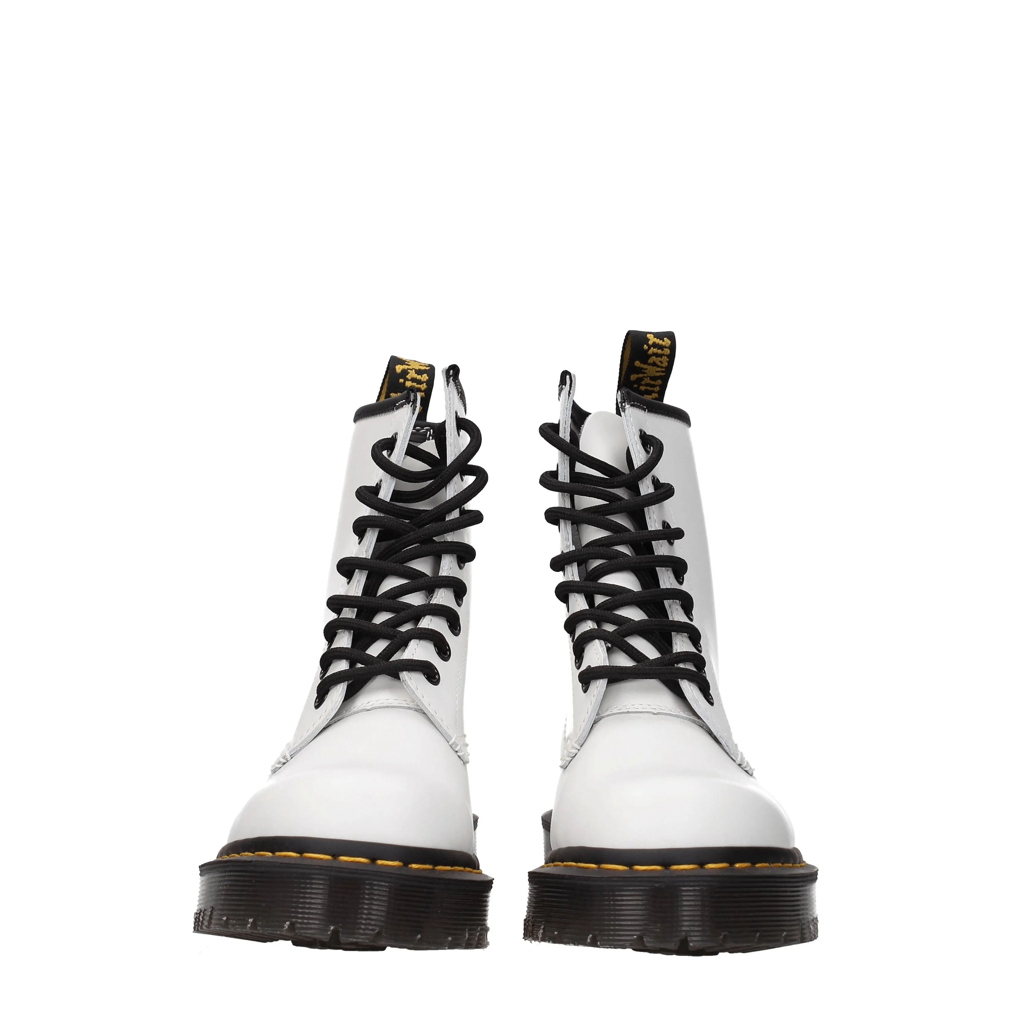 Dr. Martens Stivaletti Donna Pelle Bianco