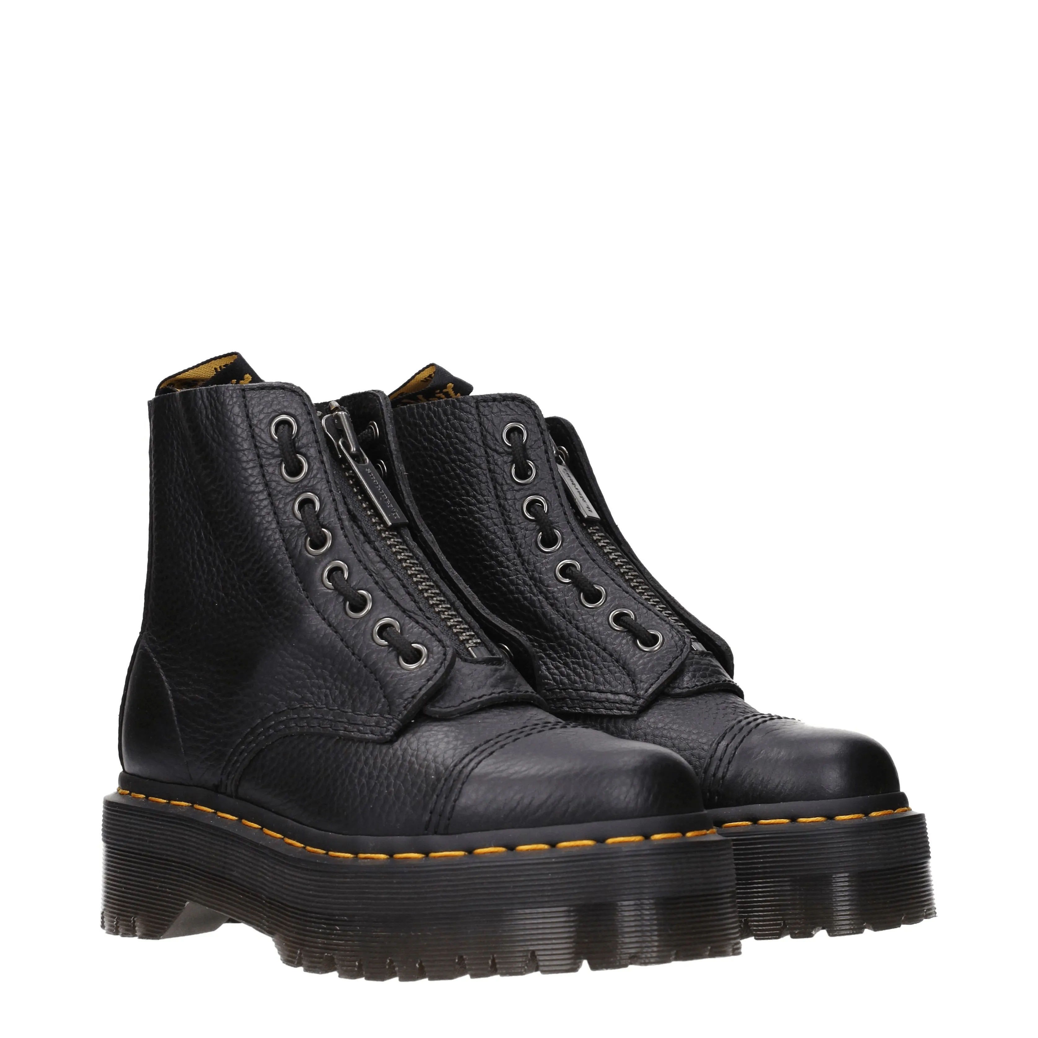 Dr. Martens Stivaletti Sinclair Donna Pelle Nero
