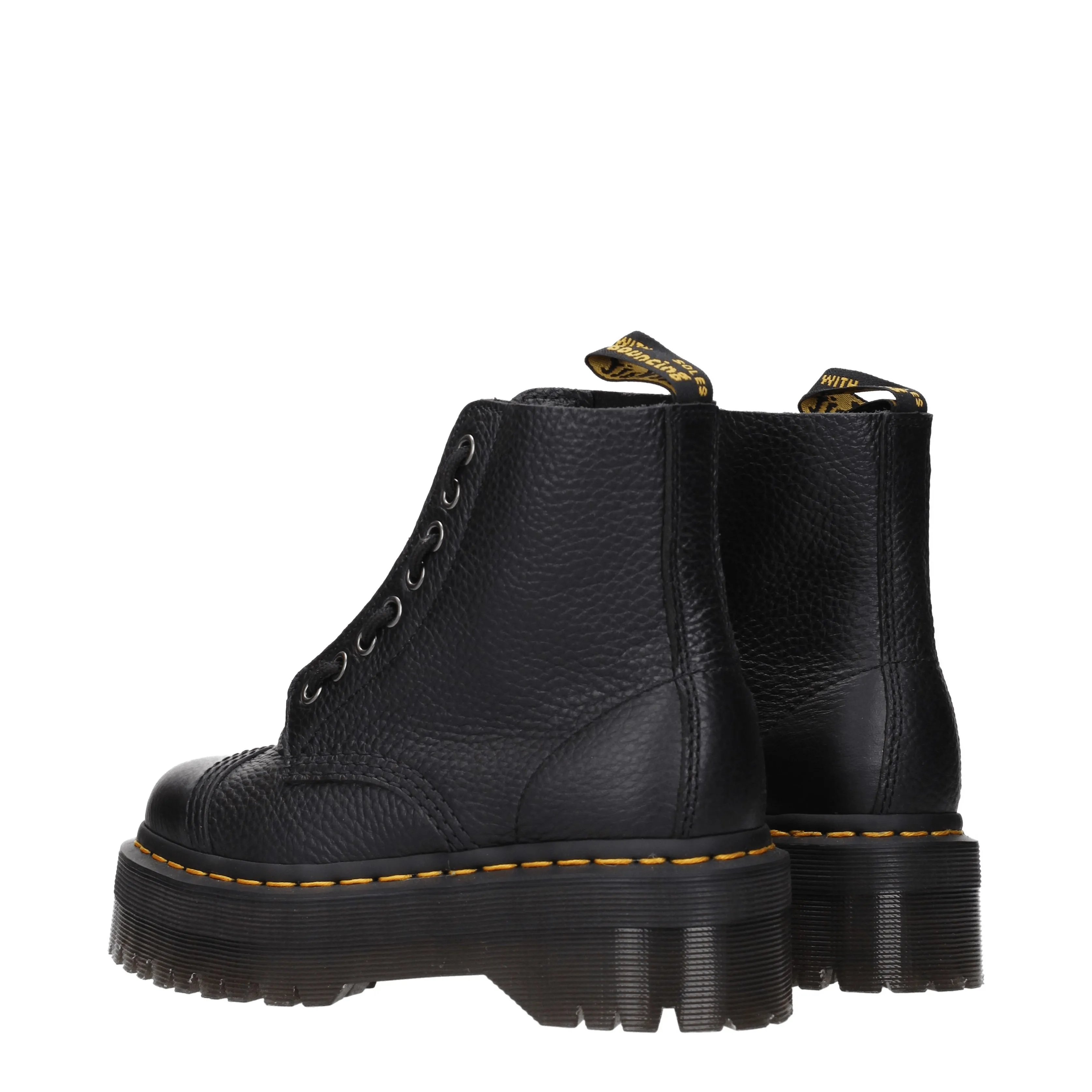Dr. Martens Stivaletti Sinclair Donna Pelle Nero