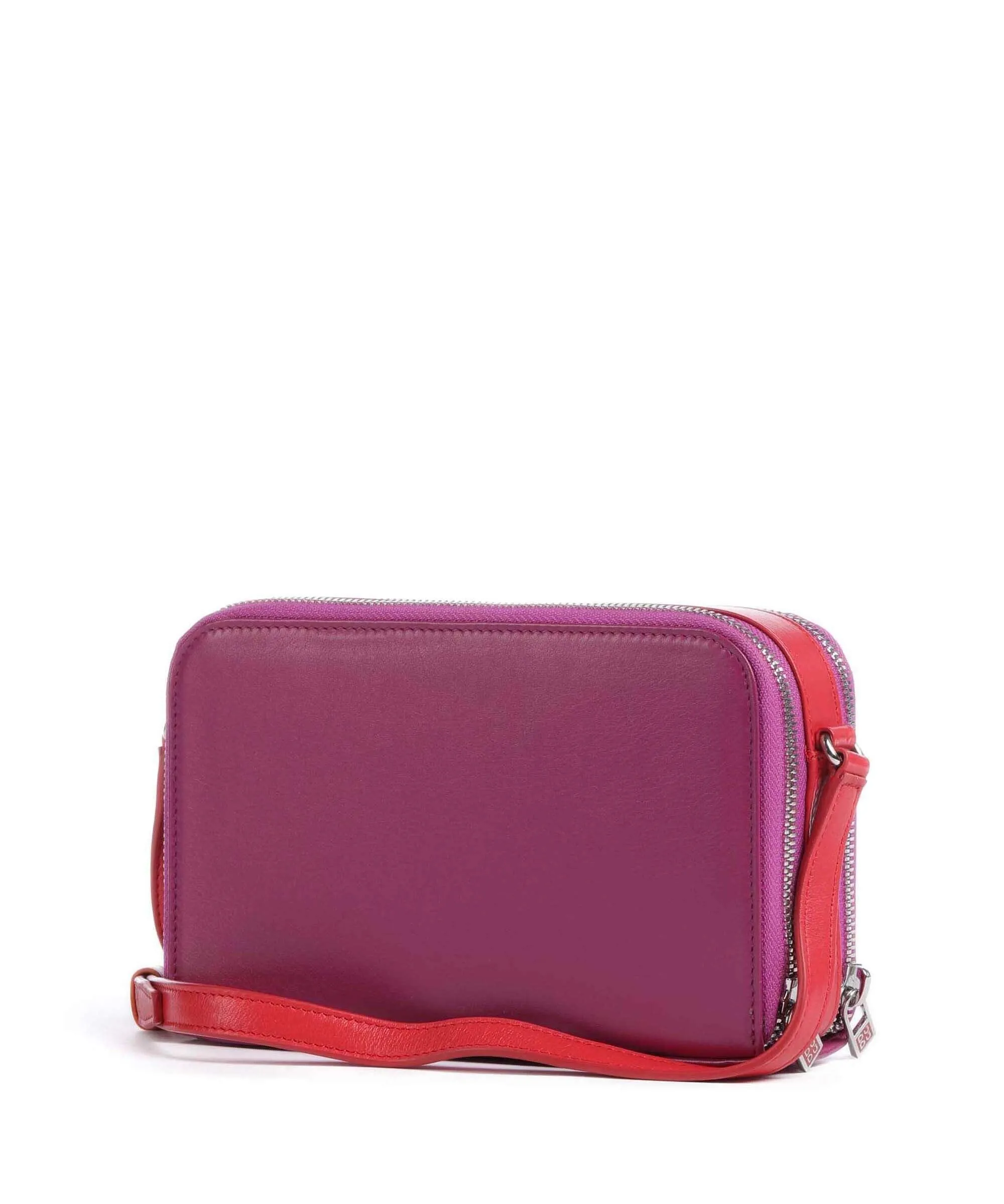  DuDu Bags Inés Borsa a tracolla pelle di vitello finemente grana fucsia  