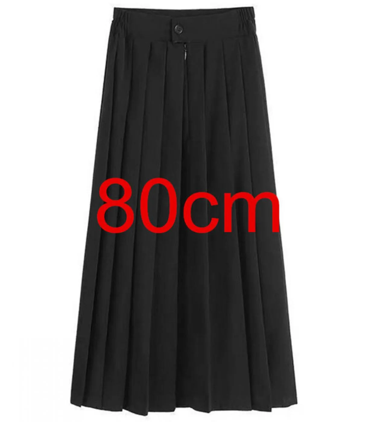Elastico in vita Studente Ragazze Scuola Uniforme Gonna longuette da donna Gonna longuette da donna Gonna a pieghe femminile