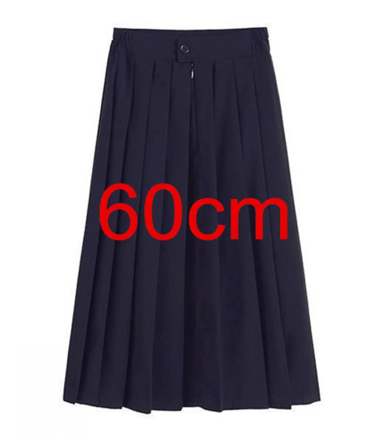 Elastico in vita Studente Ragazze Scuola Uniforme Gonna longuette da donna Gonna longuette da donna Gonna a pieghe femminile