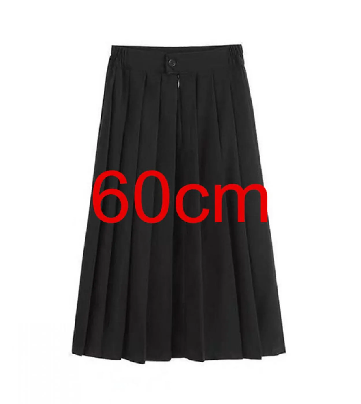 Elastico in vita Studente Ragazze Scuola Uniforme Gonna longuette da donna Gonna longuette da donna Gonna a pieghe femminile