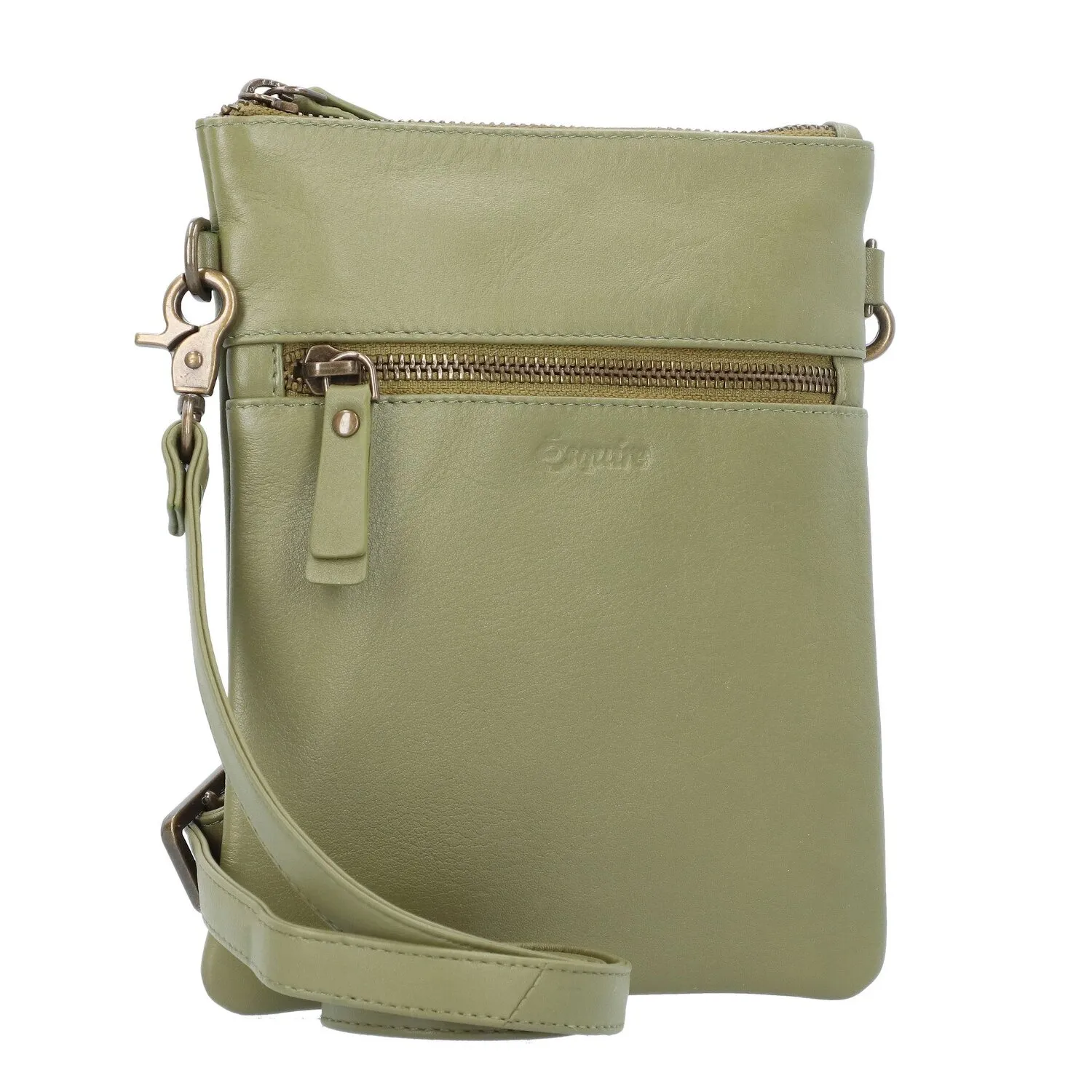 Esquire Perù Borsa a tracolla in pelle 17 cm